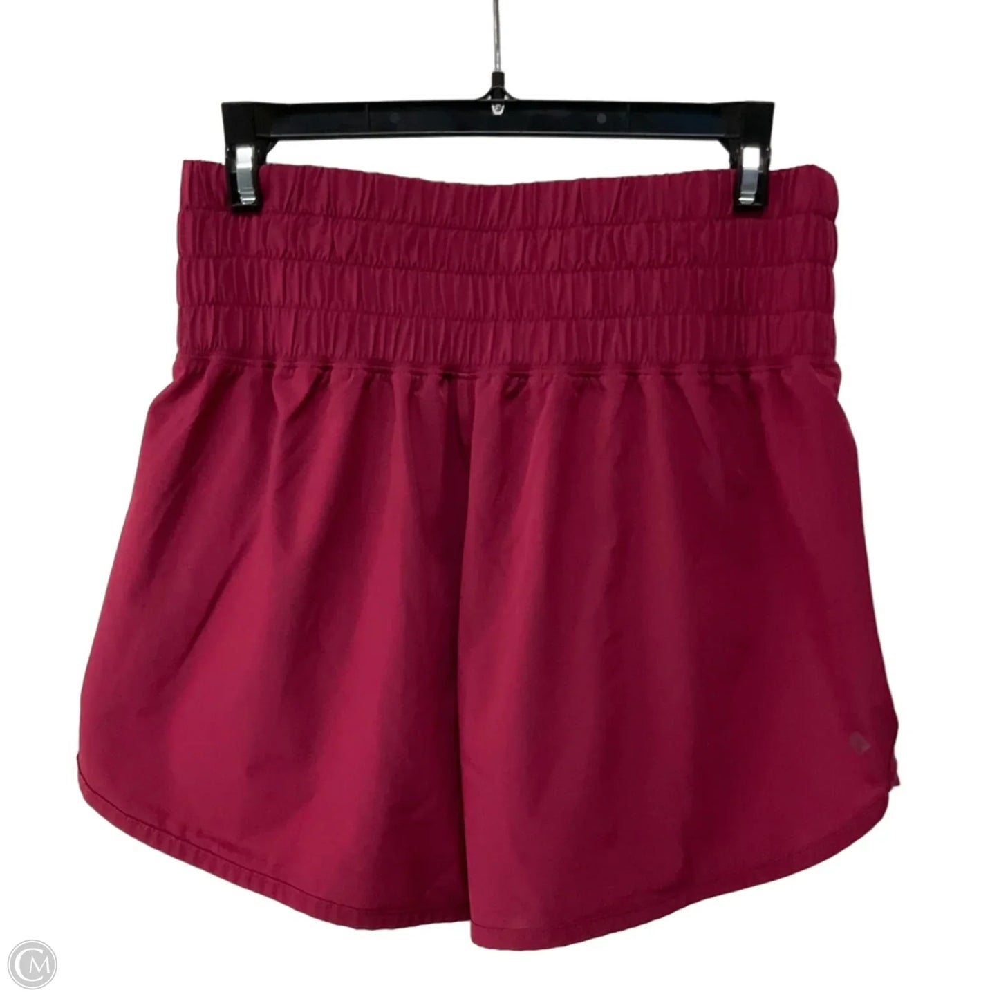 Athletic Shorts By Ypb In Maroon, Size: S