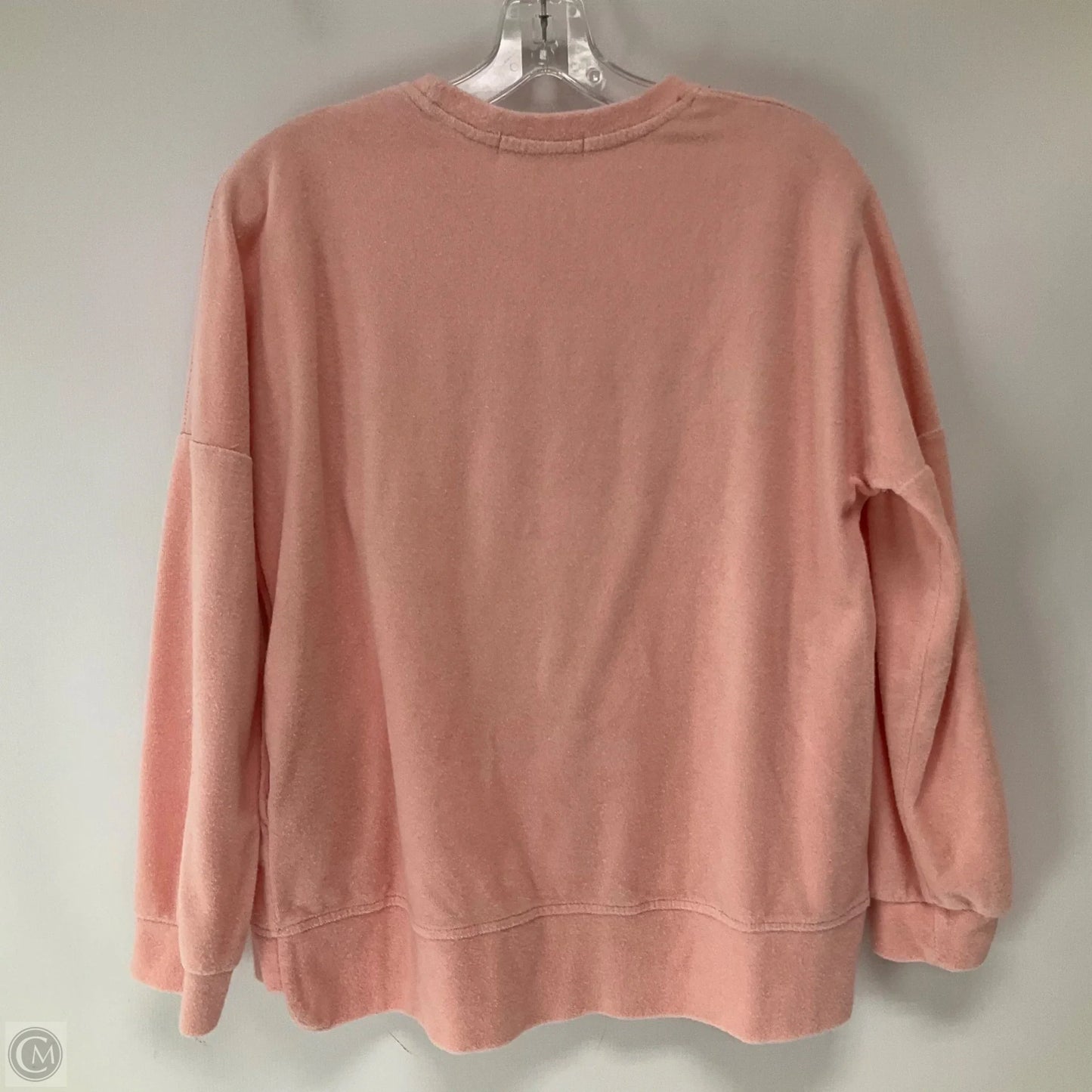 Top Long Sleeve By Simply Southern In Pink, Size: M