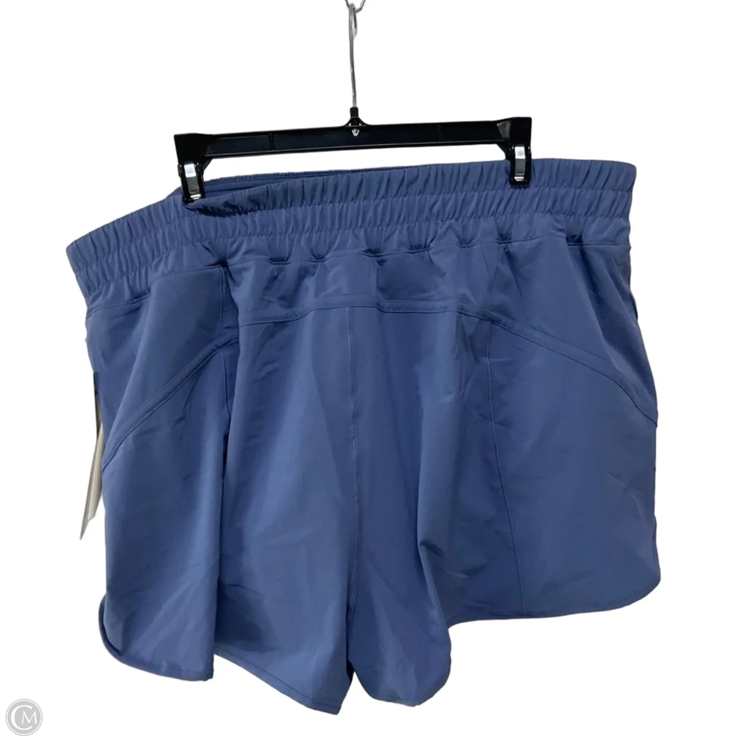 Athletic Shorts By Lululemon In Blue, Size: 18