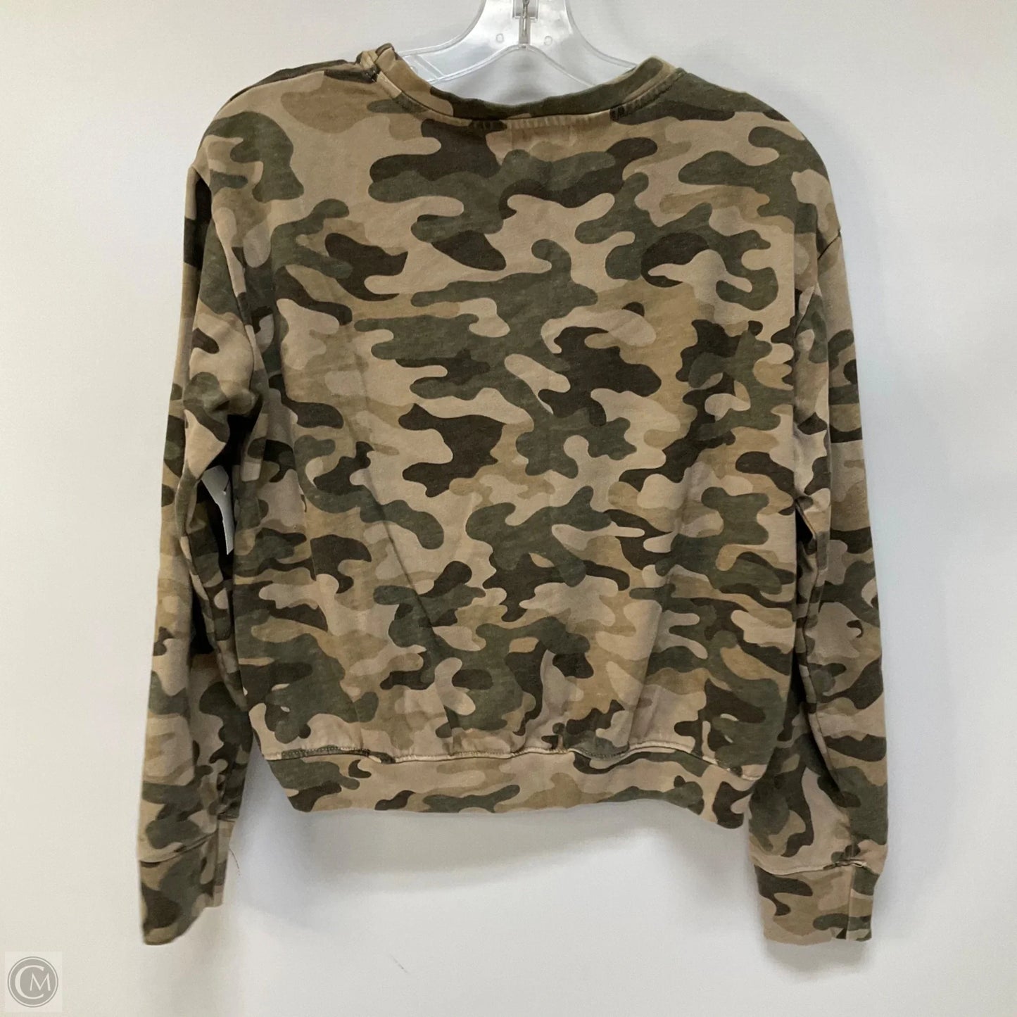 Top Long Sleeve By Sundry In Camouflage Print, Size: Xs