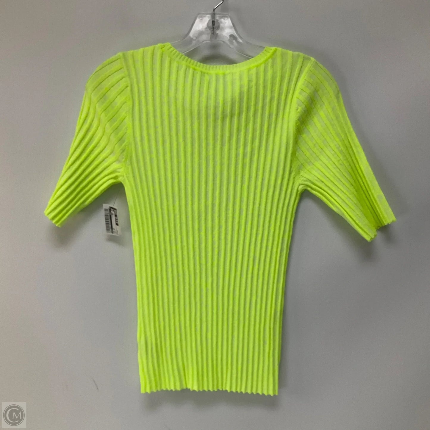 Top Short Sleeve By 525 In Yellow, Size: M