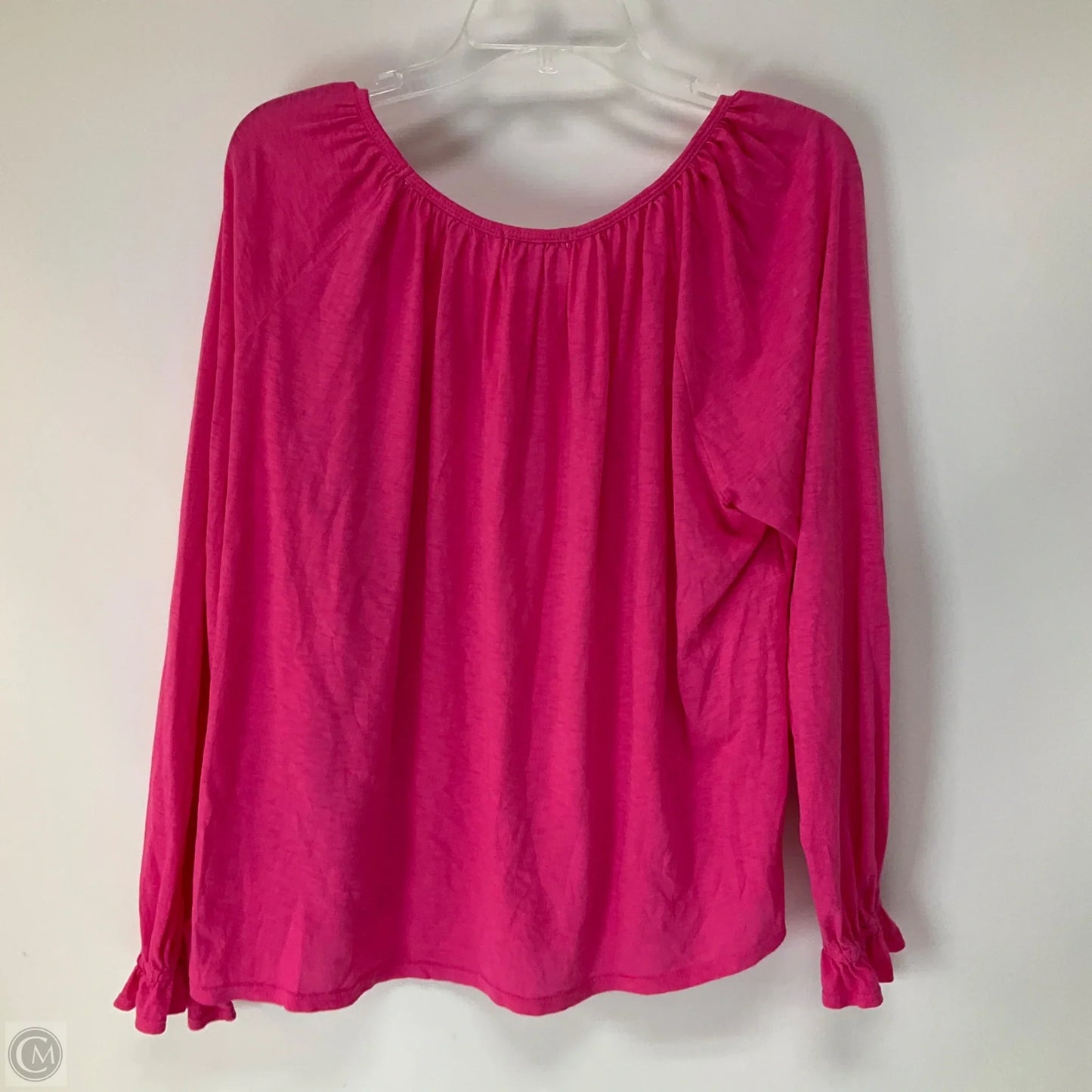 Top Long Sleeve By Sundry In Pink, Size: L