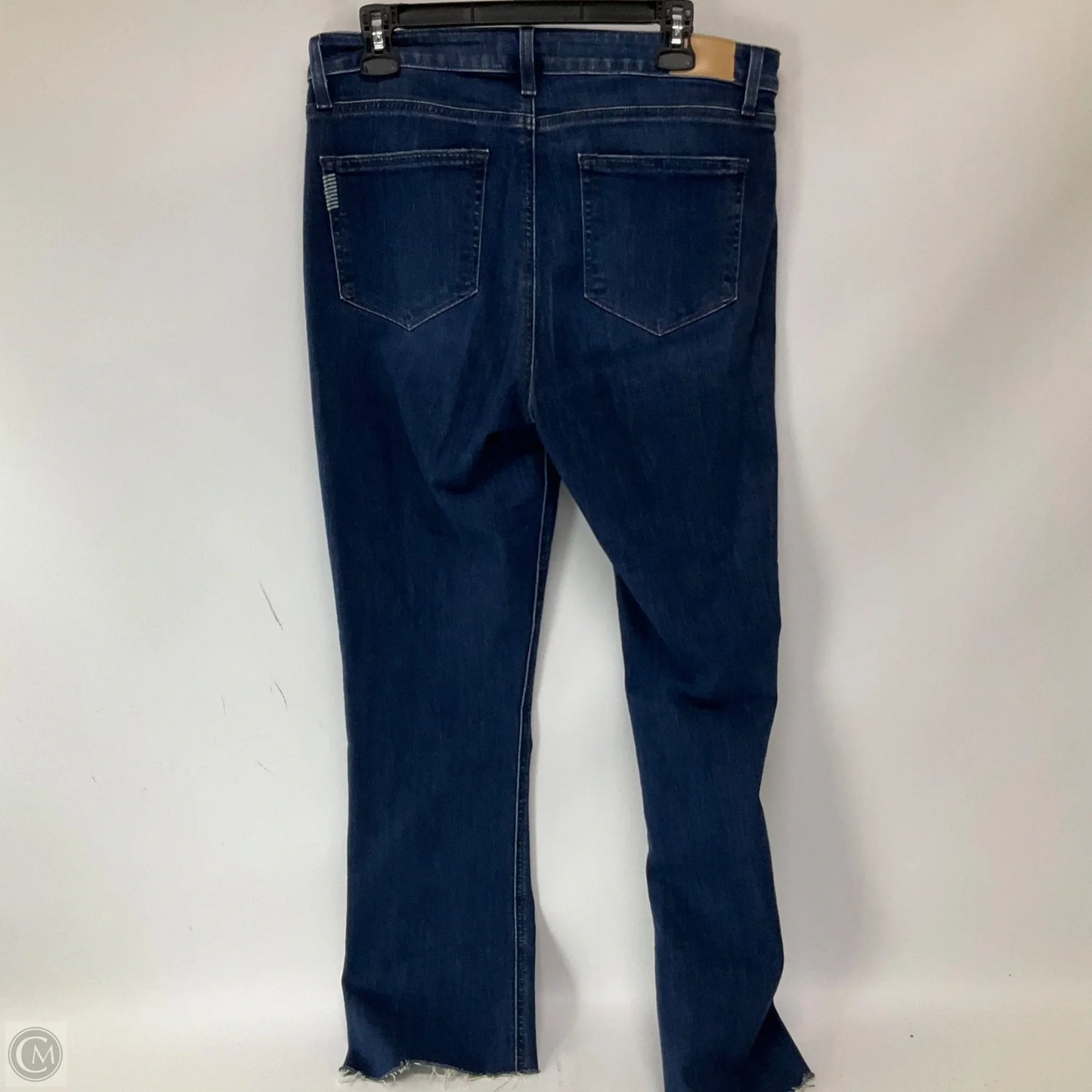 Jeans Straight By Paige In Blue Denim, Size: 12