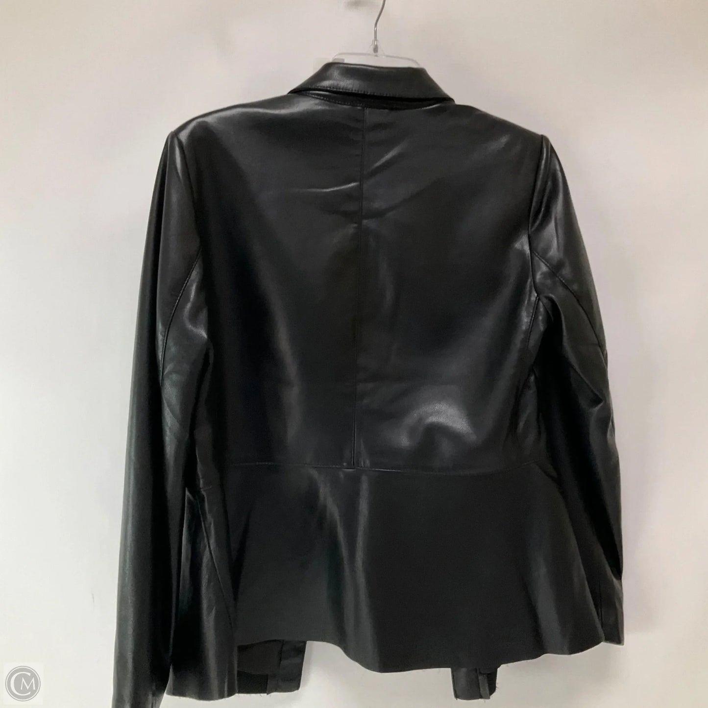 Jacket Shirt By Chicos In Black, Size: M