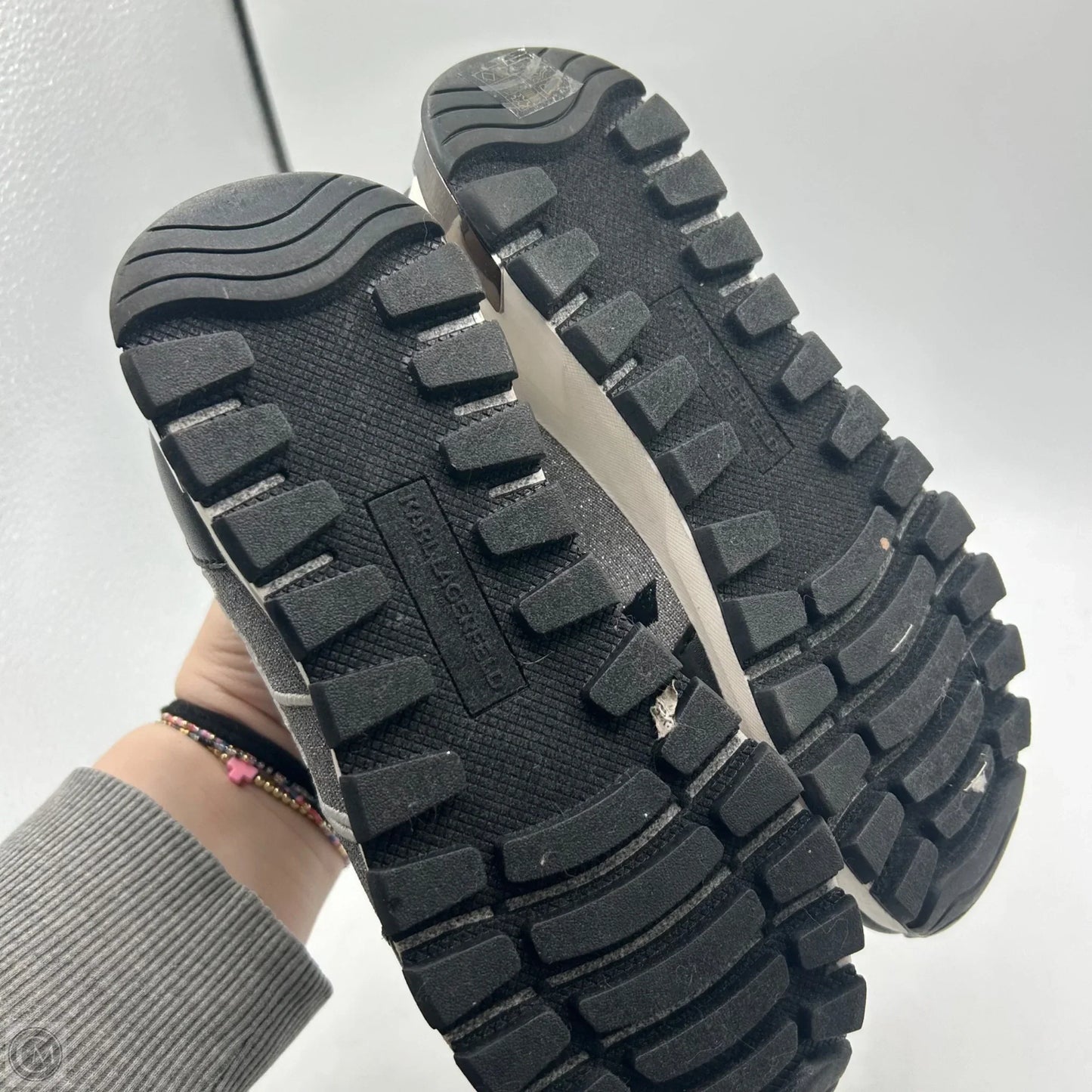 Shoes Designer By Karl Lagerfeld In Multi-colored, Size: 6.5