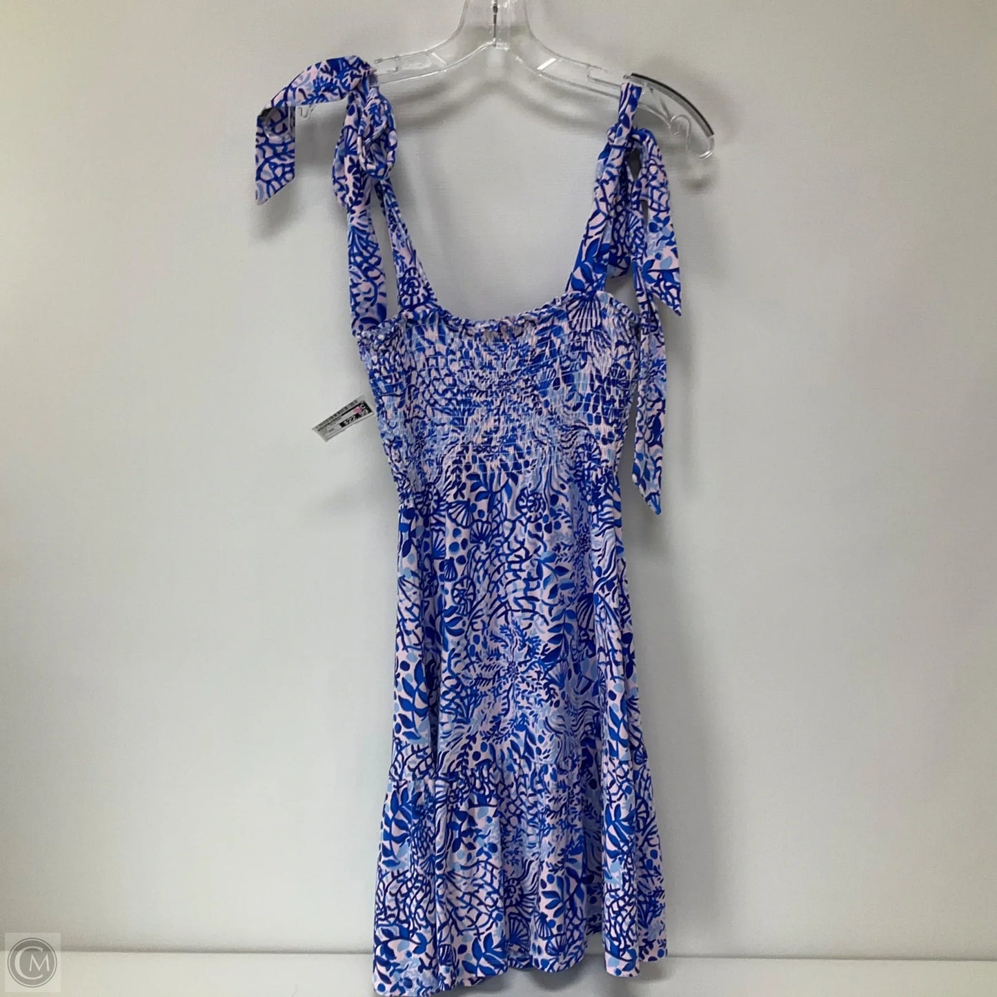 Dress Designer By Lilly Pulitzer In Blue & Pink, Size: Xxs