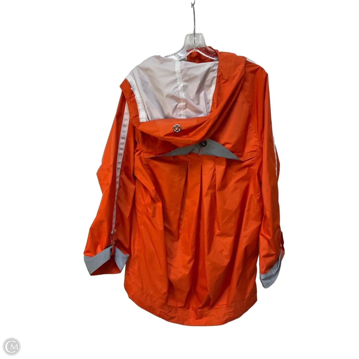Athletic Jacket By Lululemon In Orange