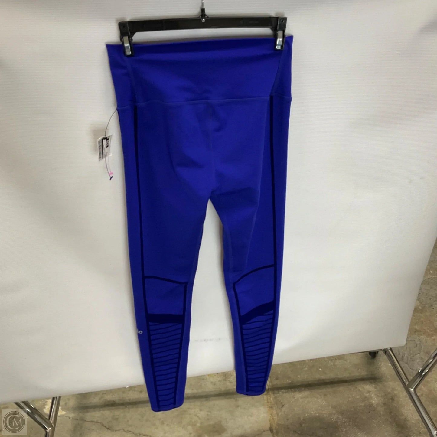 Athletic Leggings By Alo In Blue, Size: S