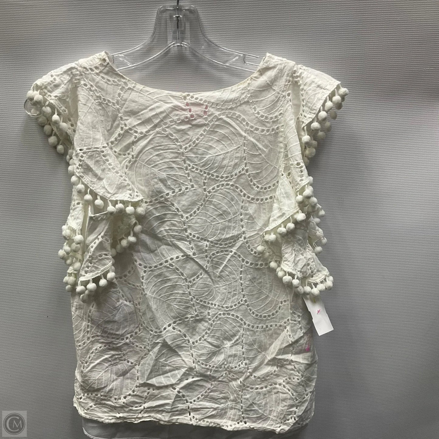 Top Sleeveless Designer By Lilly Pulitzer In White, Size: Xs