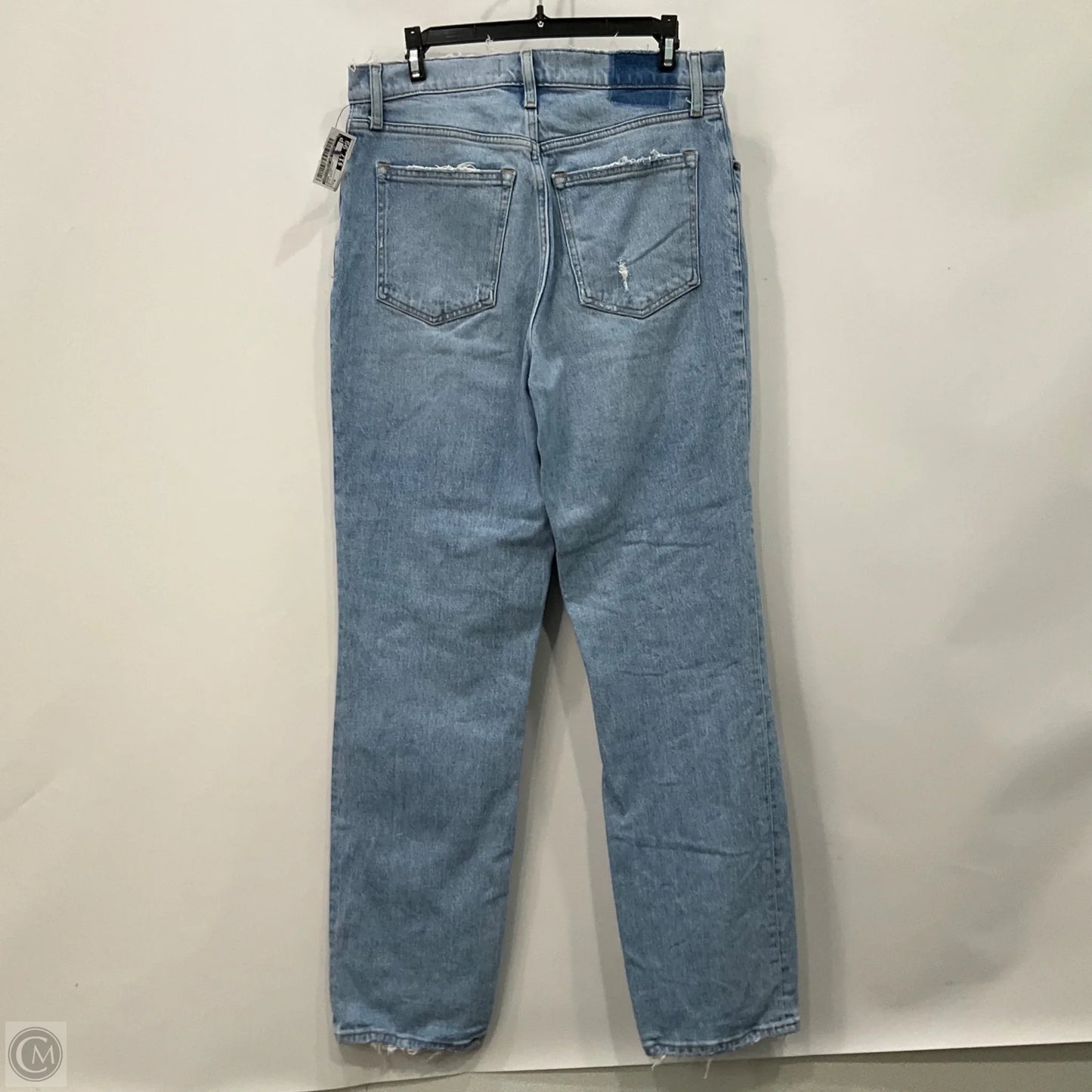 Jeans Straight By Abercrombie And Fitch In Blue Denim, Size: 6