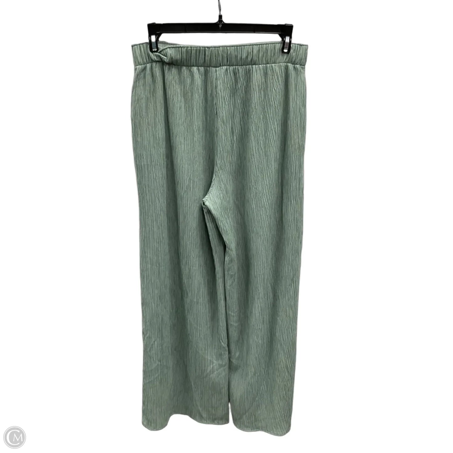Pants Wide Leg By Abercrombie And Fitch In Green, Size: Xs