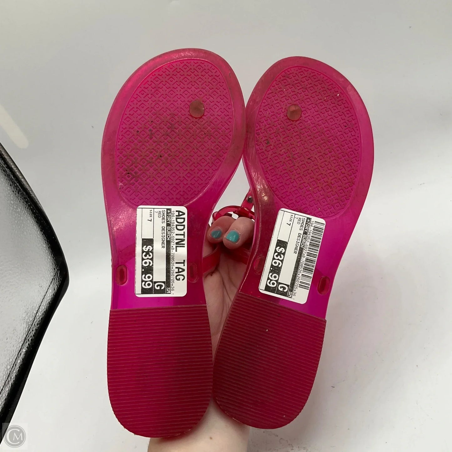 Shoes Designer By Tory Burch In Red, Size: 7