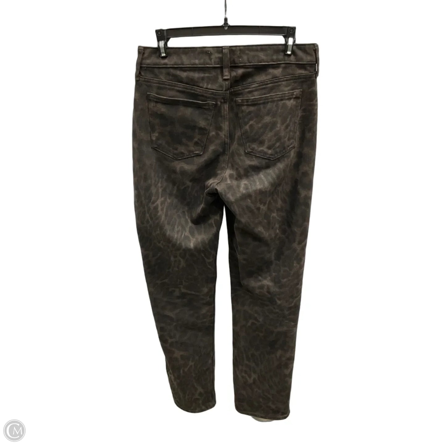 Jeans Straight By Abercrombie And Fitch In Brown Denim, Size: 4