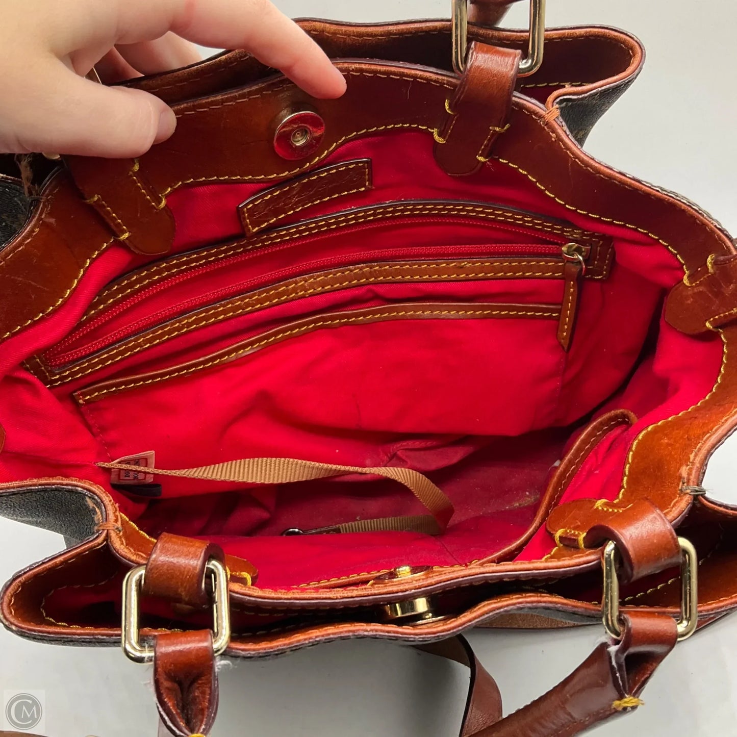 Crossbody Designer By Dooney And Bourke, Size: Medium