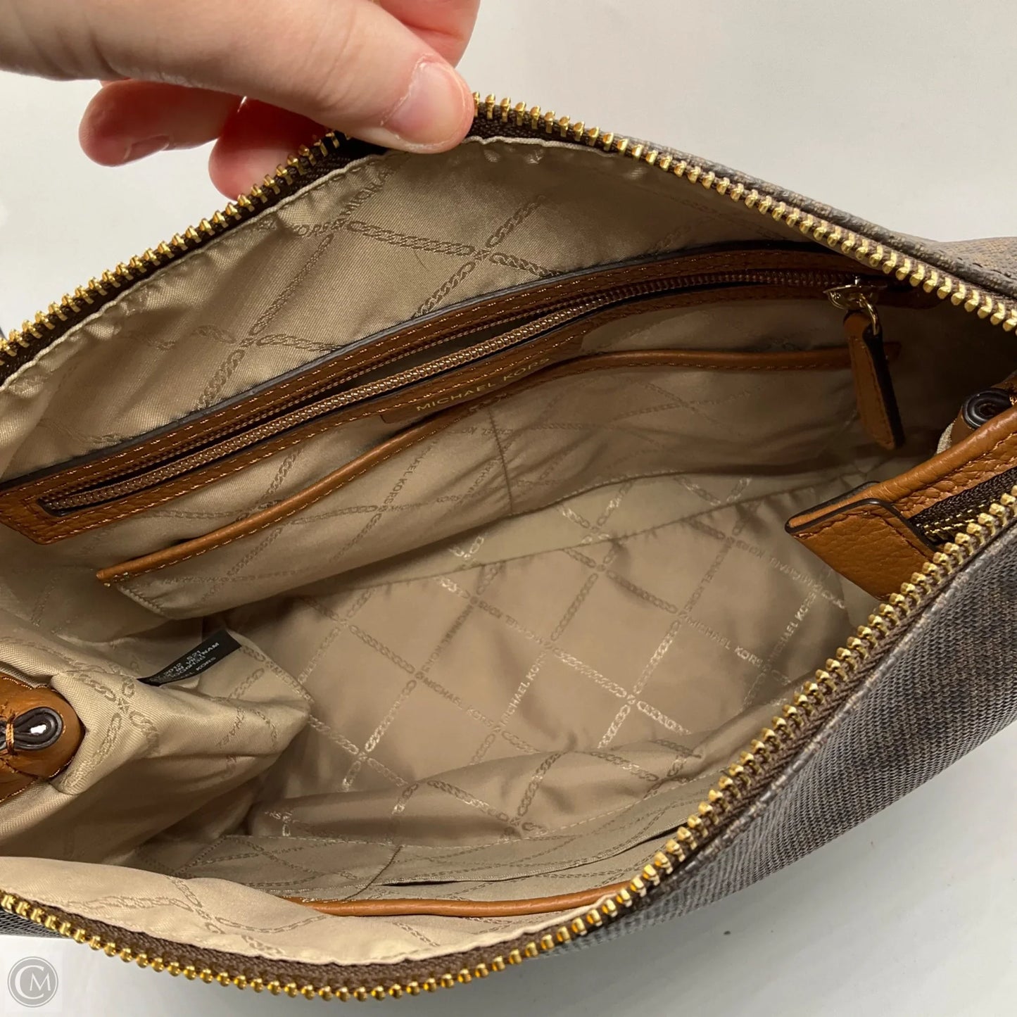 Handbag Designer By Michael Kors, Size: Large