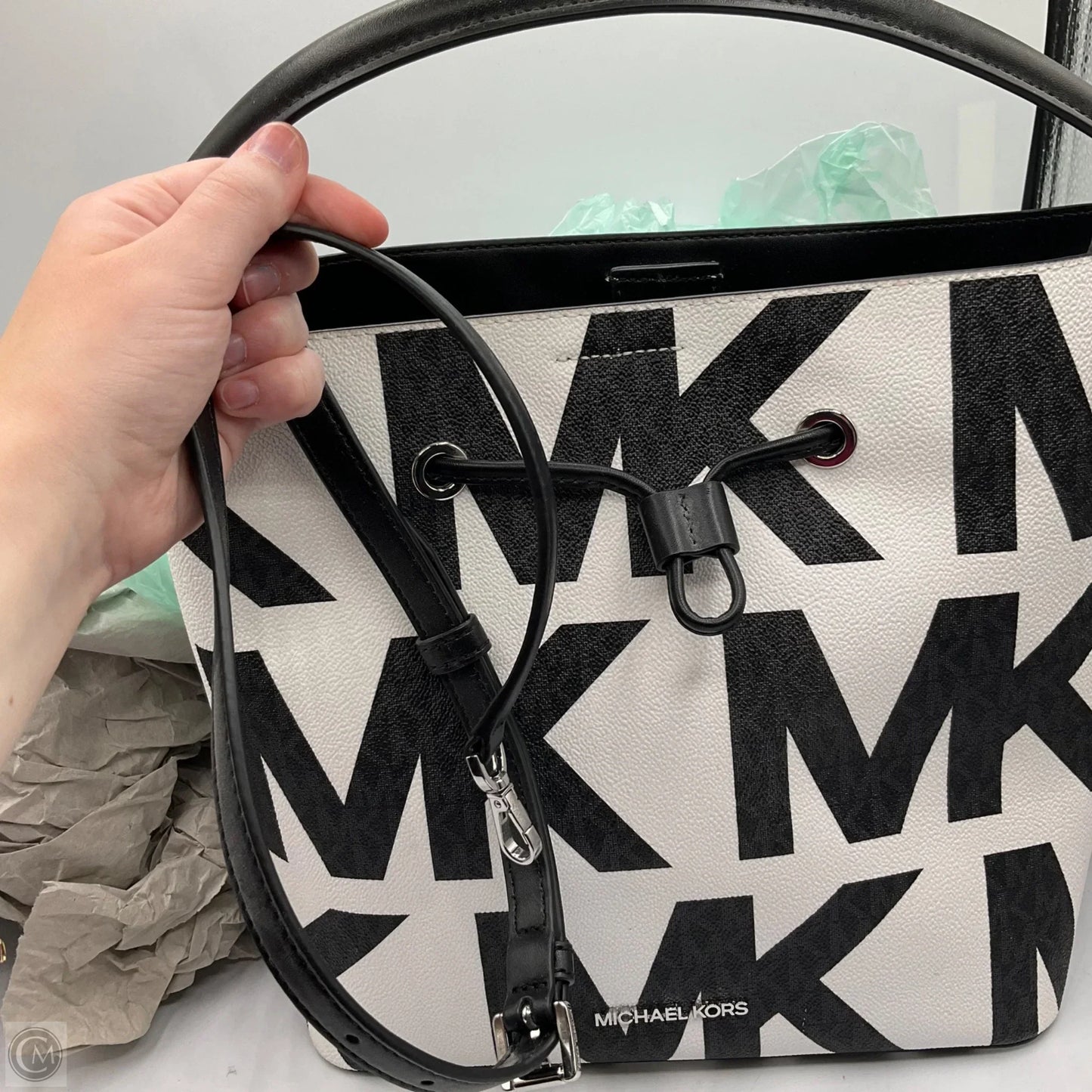 Handbag Designer By Michael Kors, Size: Medium