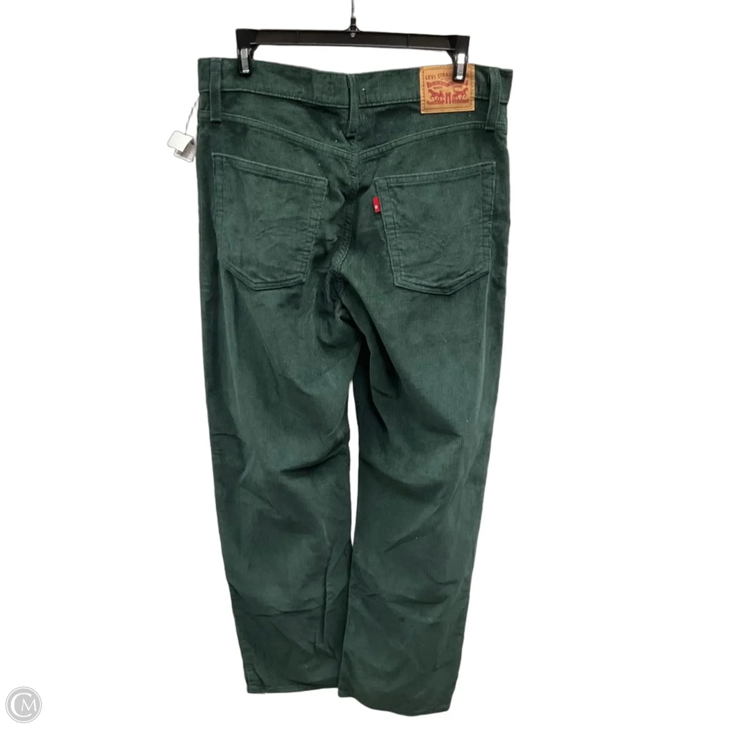 Jeans Wide Leg By Levis In Green, Size: 8