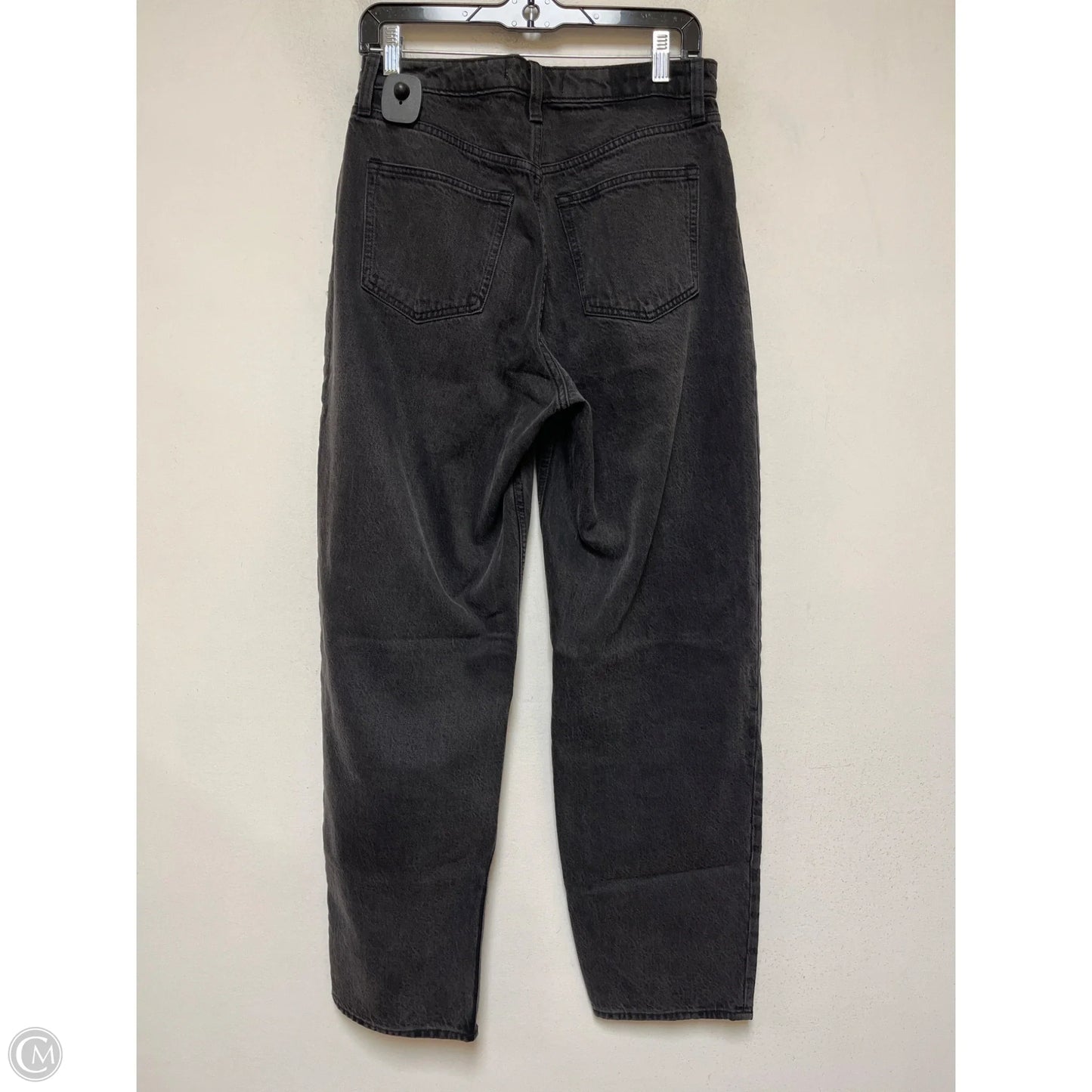 Jeans Straight By Abercrombie And Fitch In Black, Size: 6