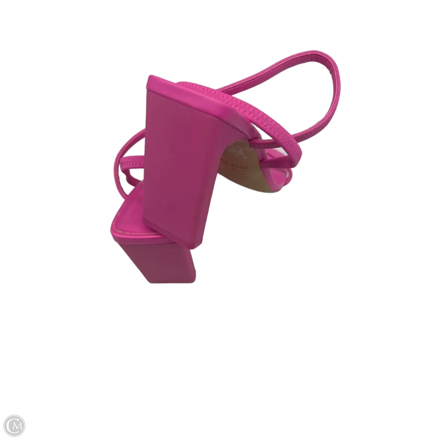 Sandals Heels Block By Aldo In Pink, Size: 8