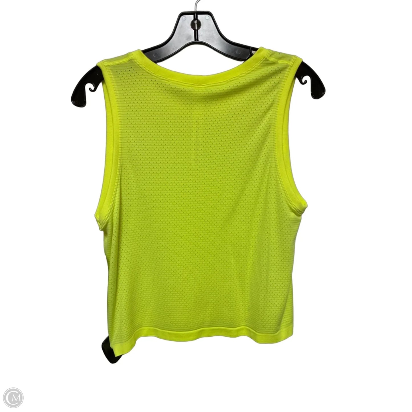 Athletic Tank Top By Lululemon In Yellow, Size: 8