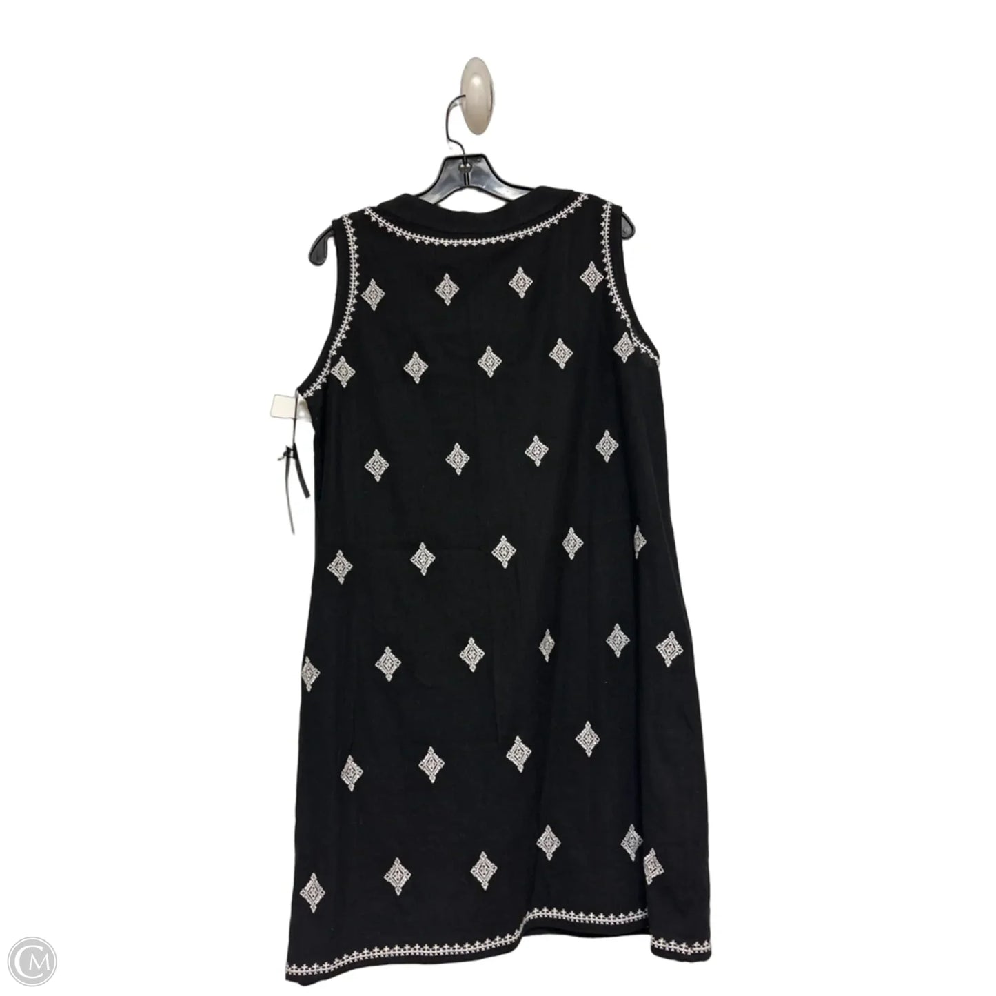 Dress Casual Short By Rachel Zoe In Black & White, Size: M