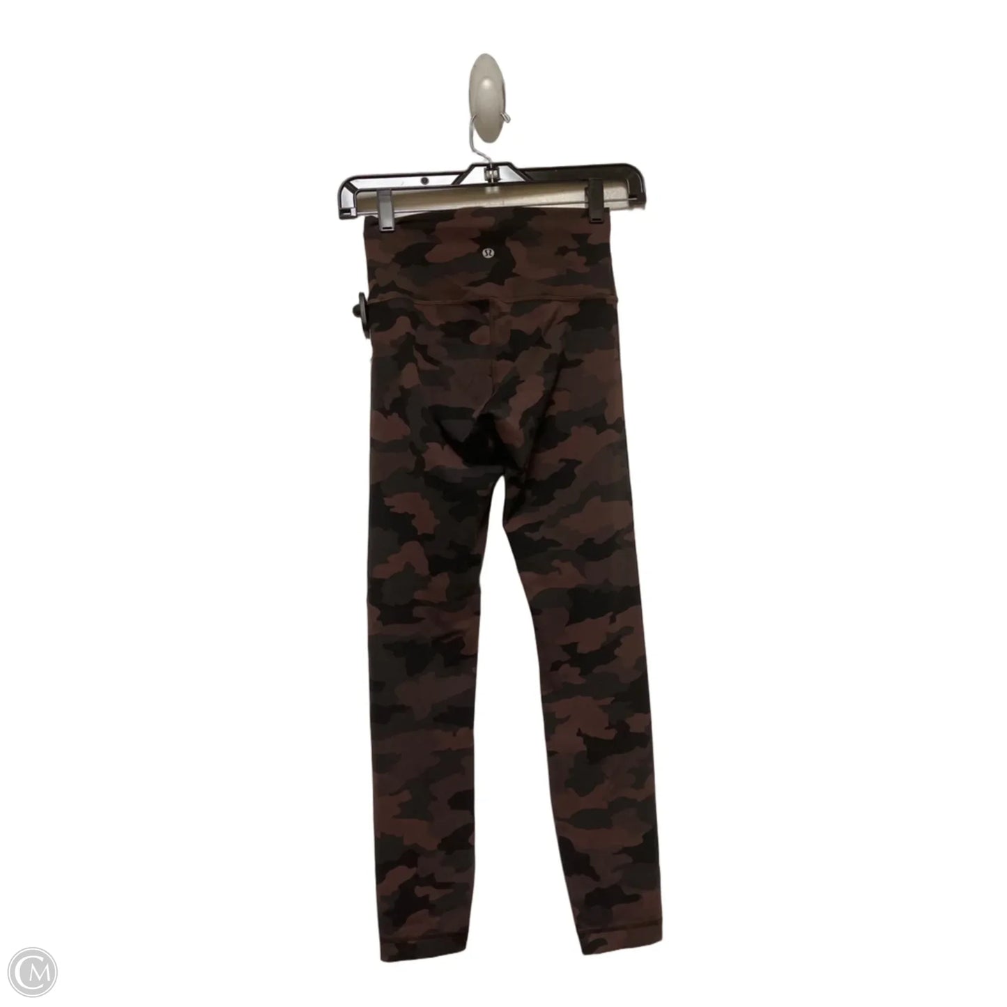 Athletic Leggings By Lululemon In Camouflage Print, Size: Xs