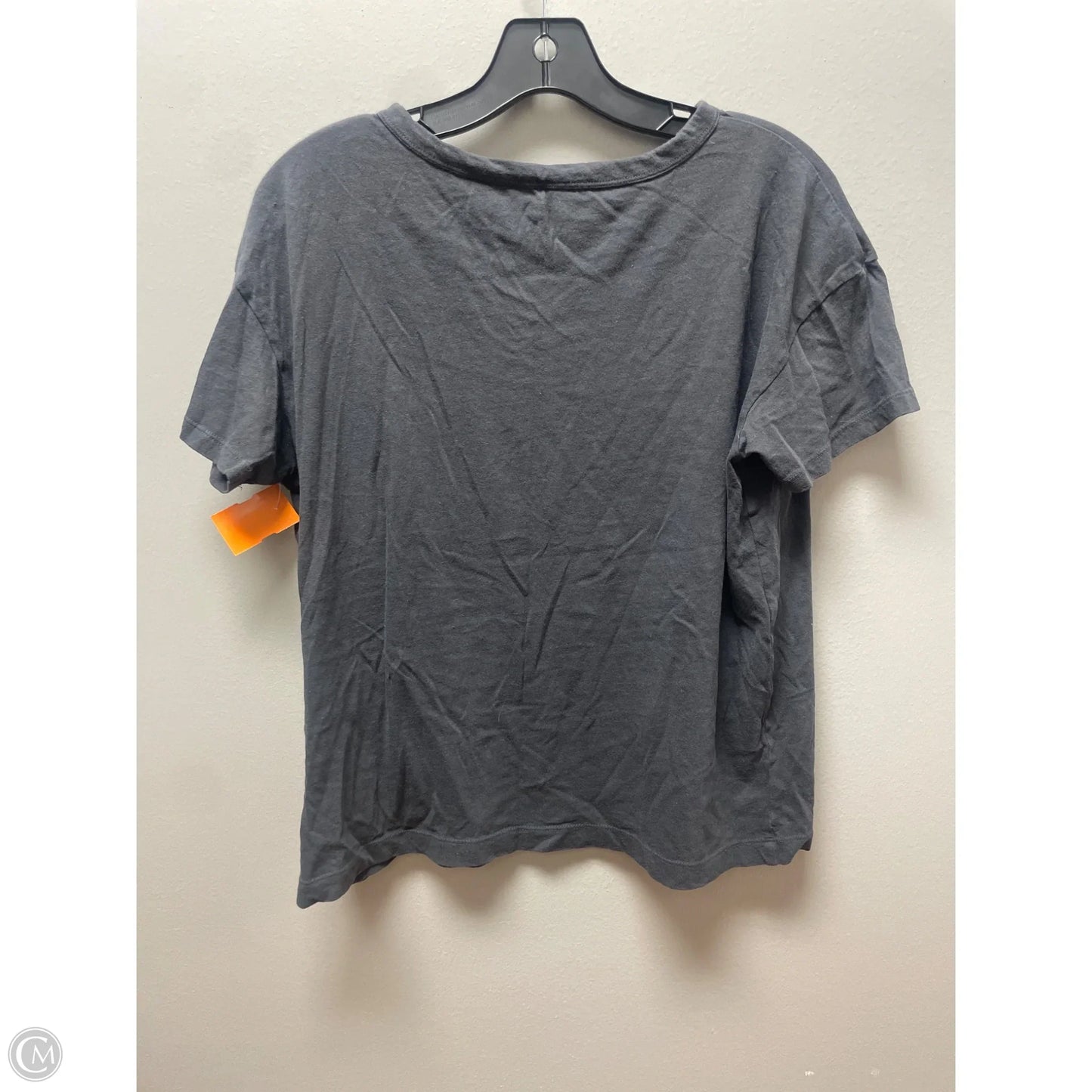 Top Short Sleeve Basic By Old Navy In Grey, Size: M