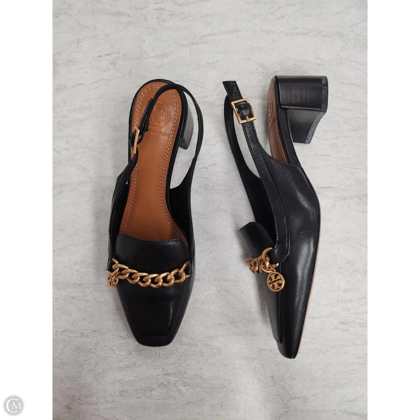 Shoes Designer By Tory Burch In Black, Size: 6