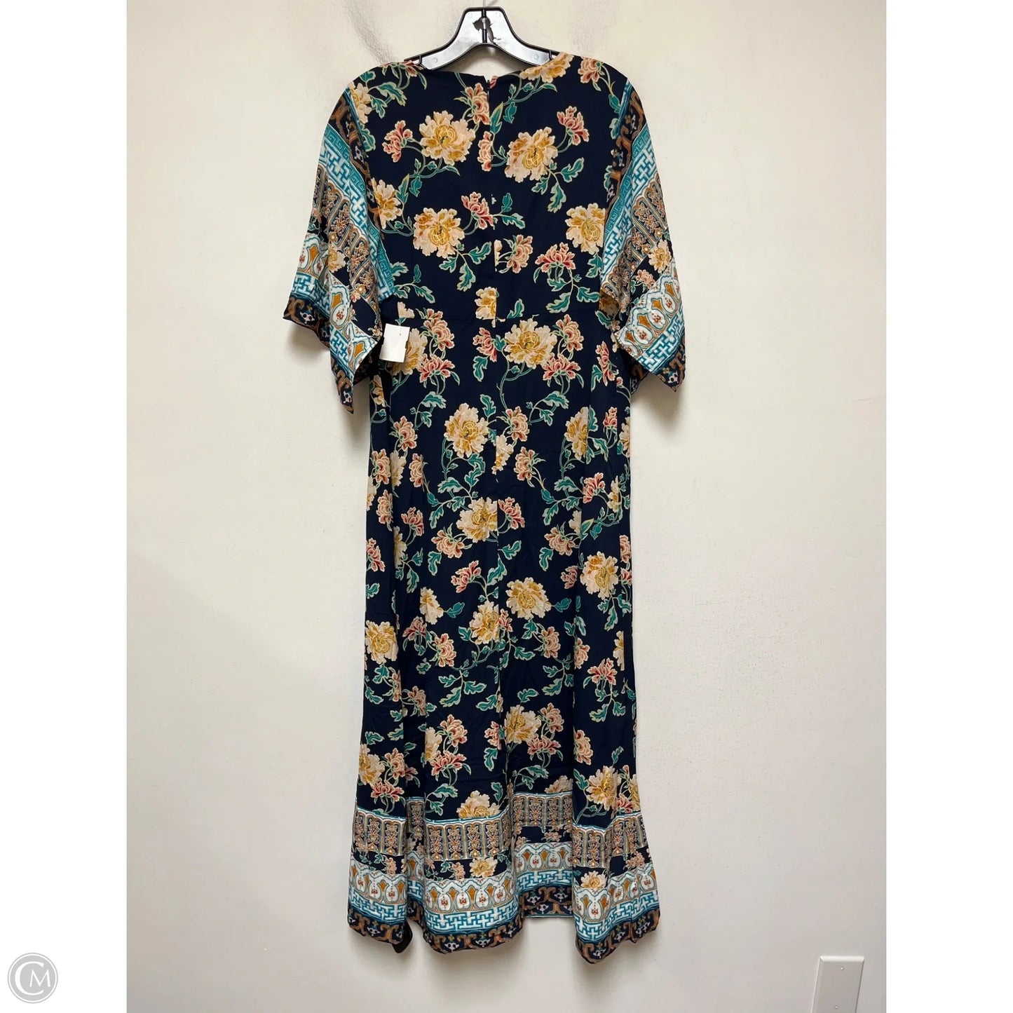 Dress Casual Maxi By Chicos In Multi-colored, Size: Xs