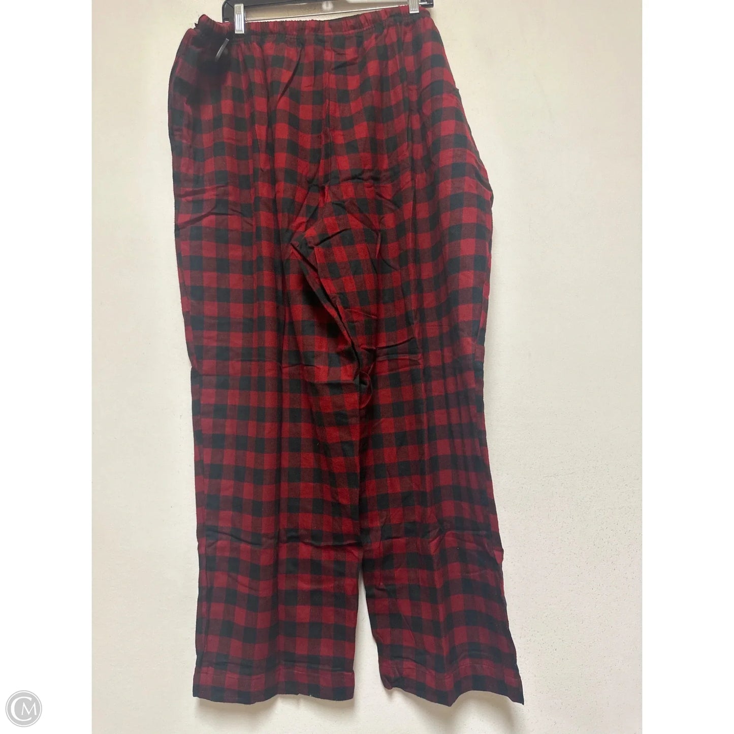 Pajamas 2pc By L.l. Bean In Plaid Pattern, Size: 3x