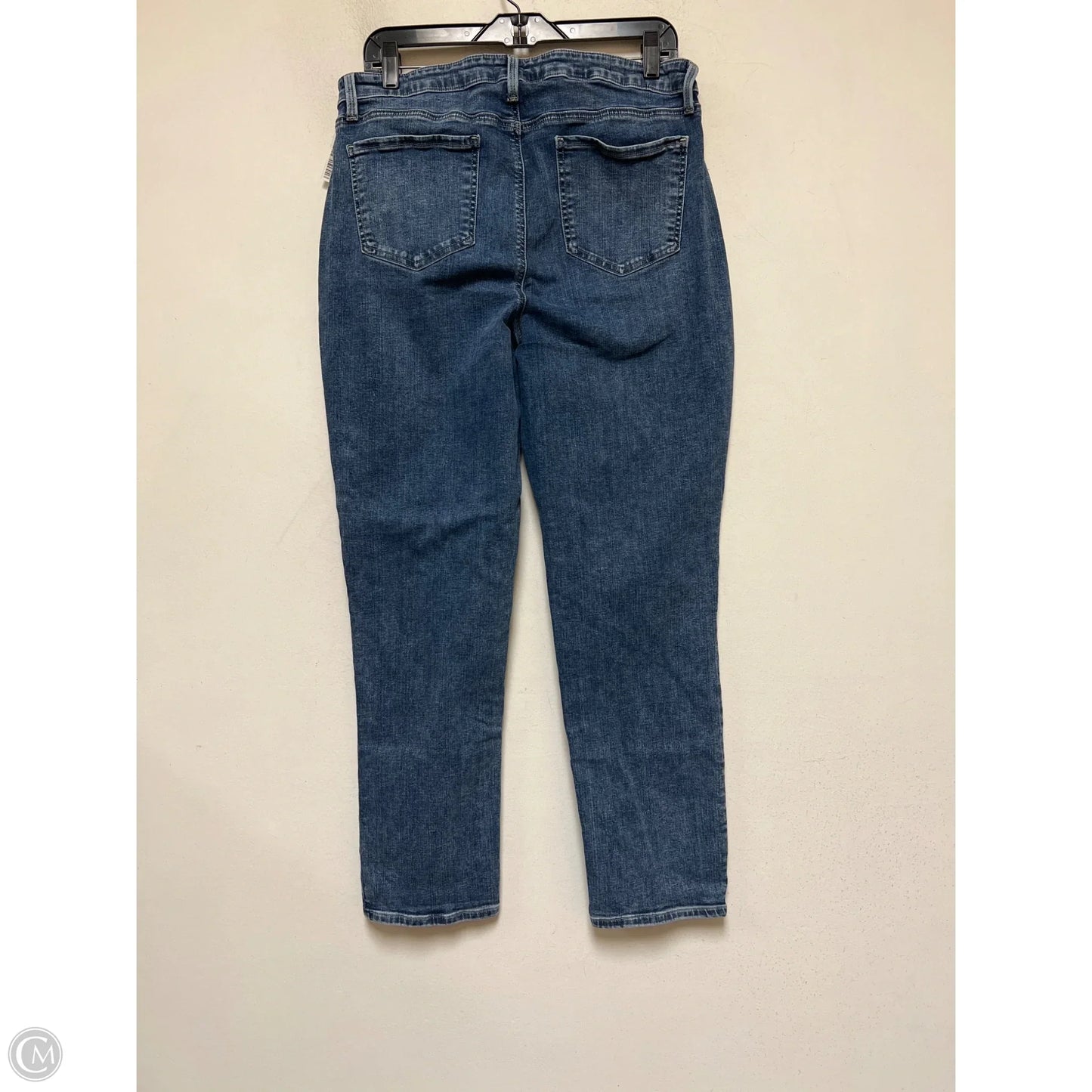 Jeans Straight By Not Your Daughters Jeans In Blue Denim, Size: 10