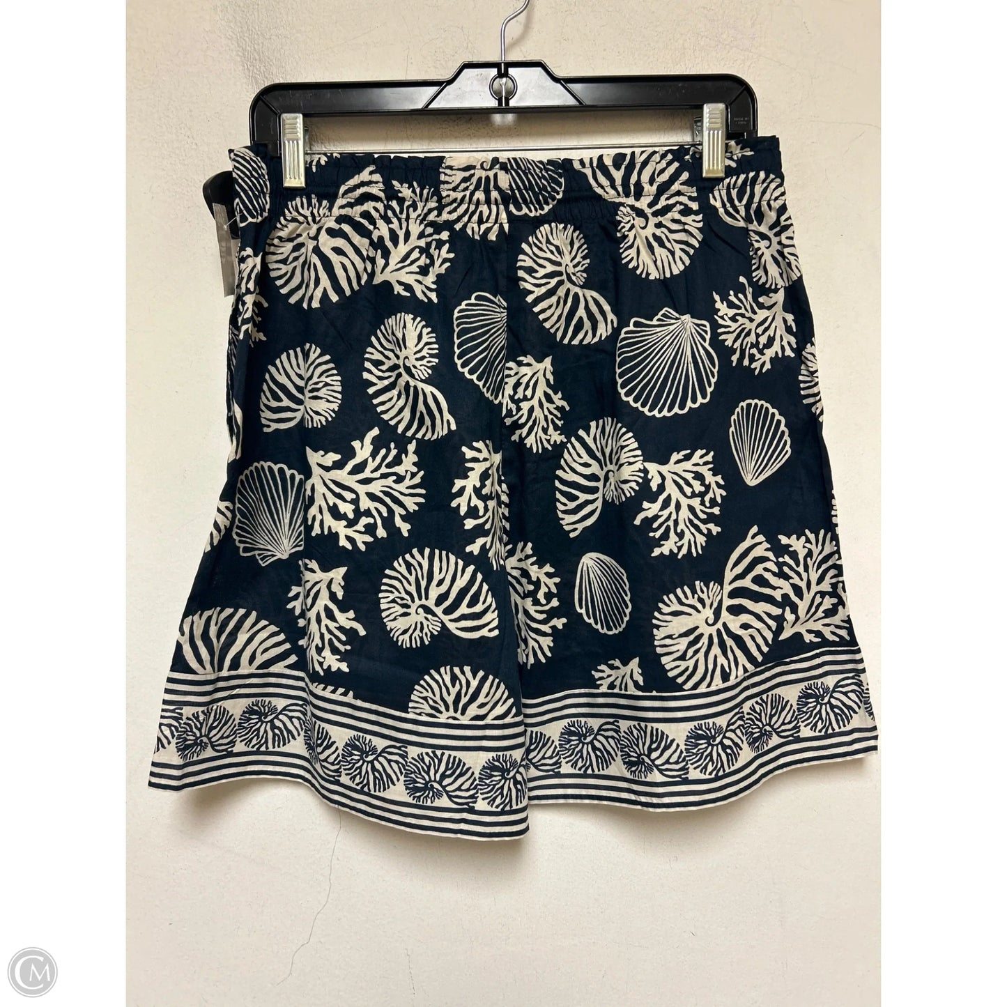 Shorts By H&m In Blue & Tan, Size: 8