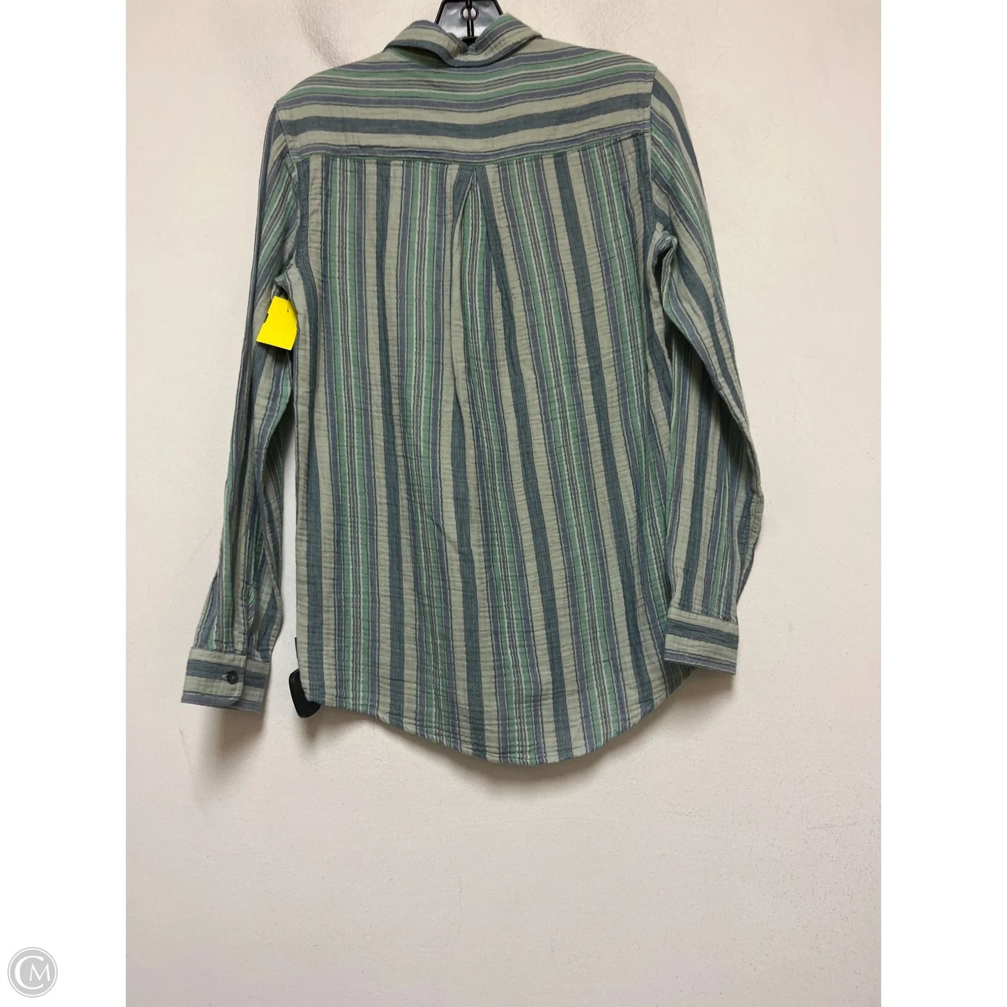 Top Long Sleeve By Eddie Bauer In Striped Pattern, Size: Xs