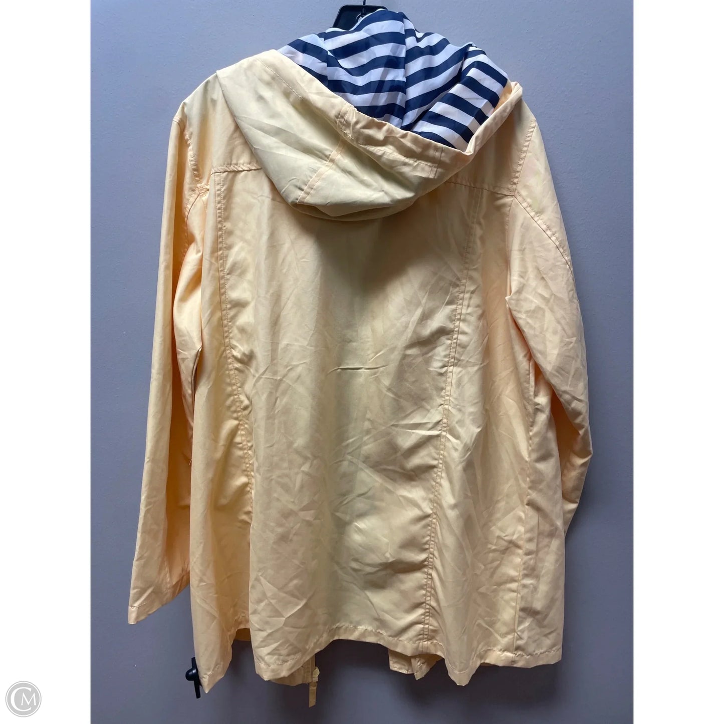 Jacket Windbreaker By St Johns Bay In Yellow, Size: L