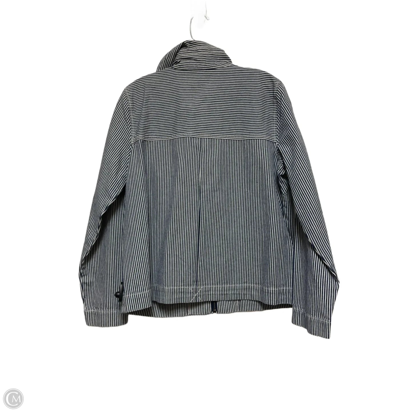 Jacket Other By Christopher And Banks In Striped Pattern, Size: M