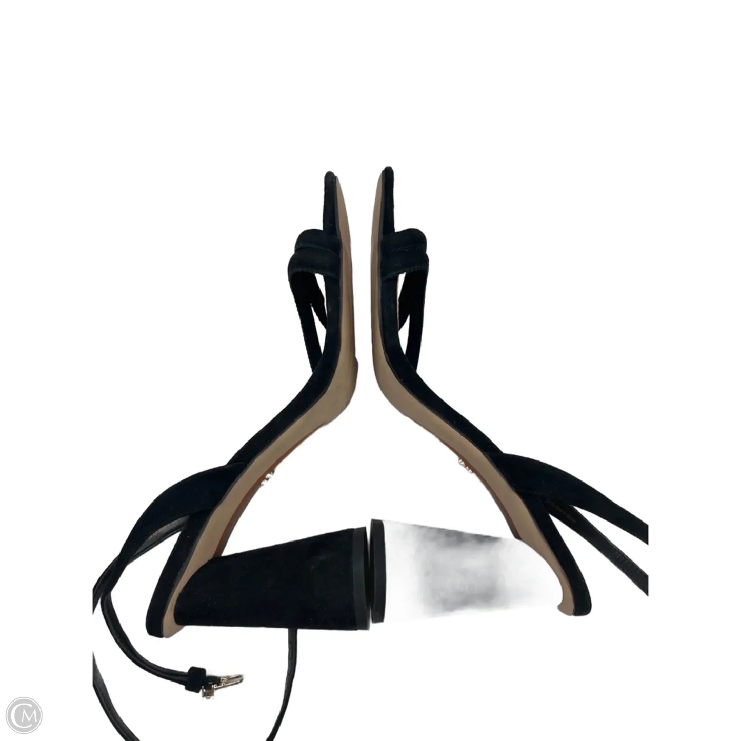 Sandals Heels Block By Sam Edelman In Black, Size: 9