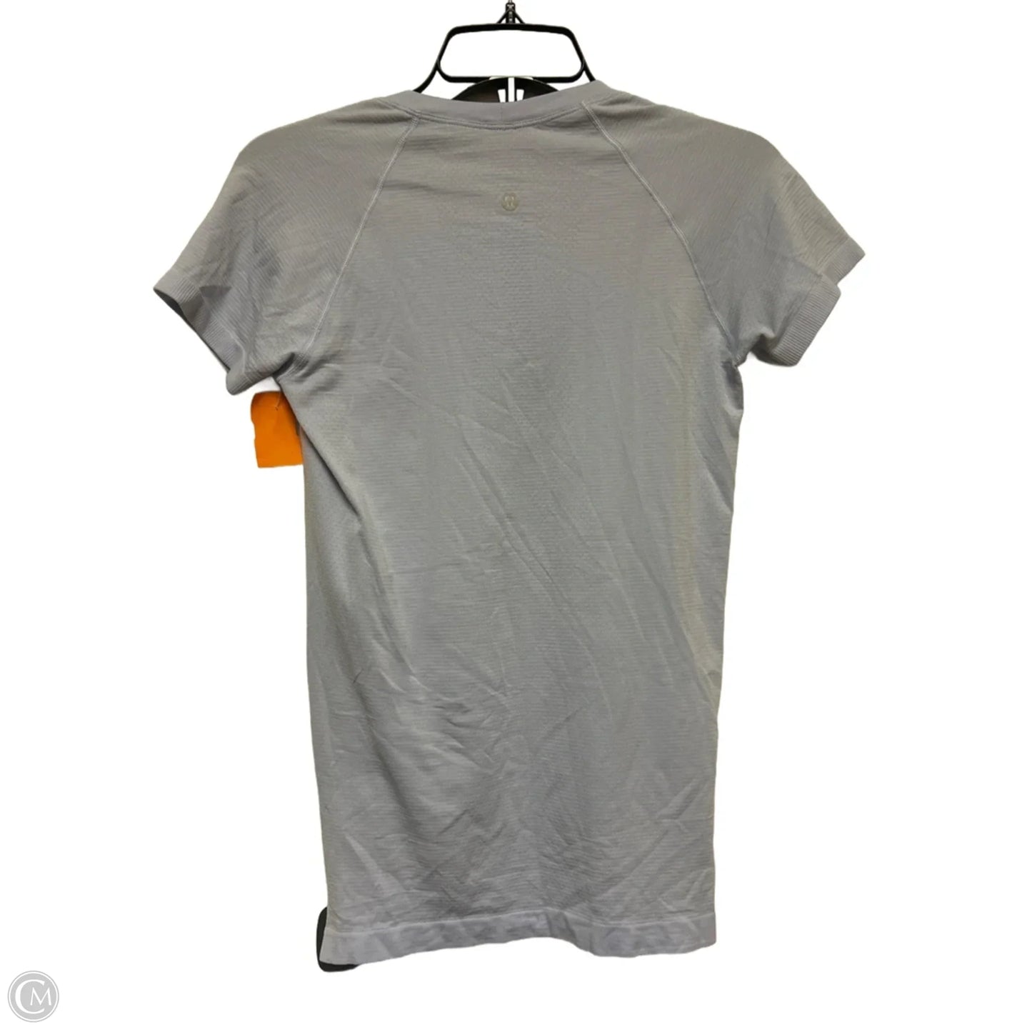 Athletic Top Short Sleeve By Lululemon In Blue, Size: S