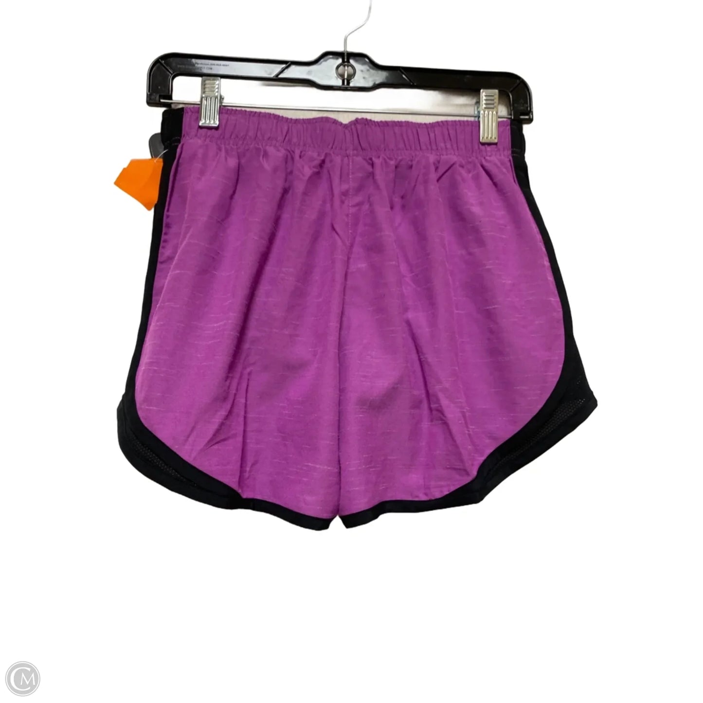 Athletic Shorts By Nike Apparel In Black & Purple, Size: S