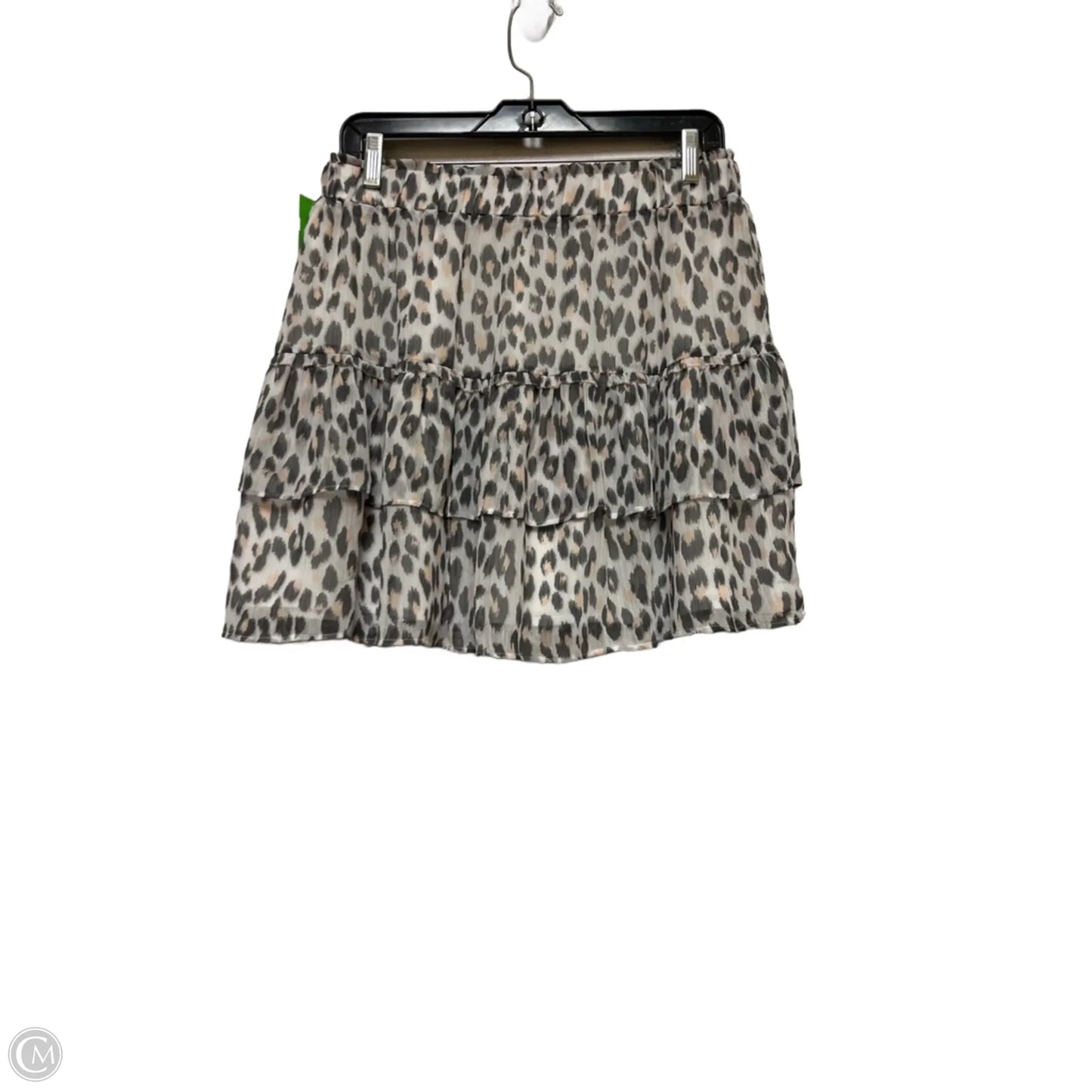 Skirt Mini & Short By Loft In Animal Print, Size: 8