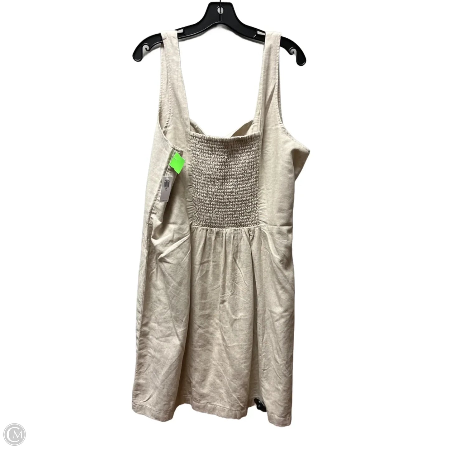 Dress Casual Short By Old Navy In Tan, Size: Xxl