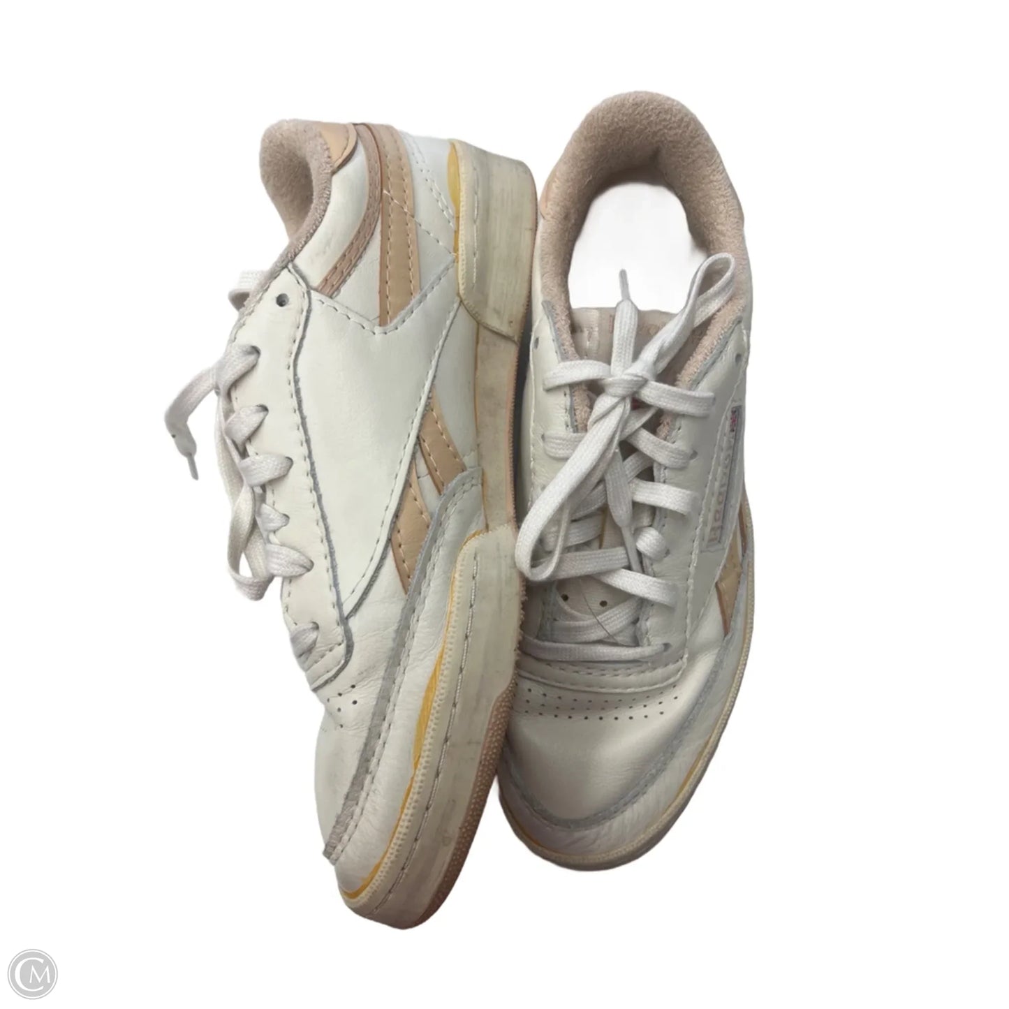 Shoes Sneakers By Reebok In Cream, Size: 7.5