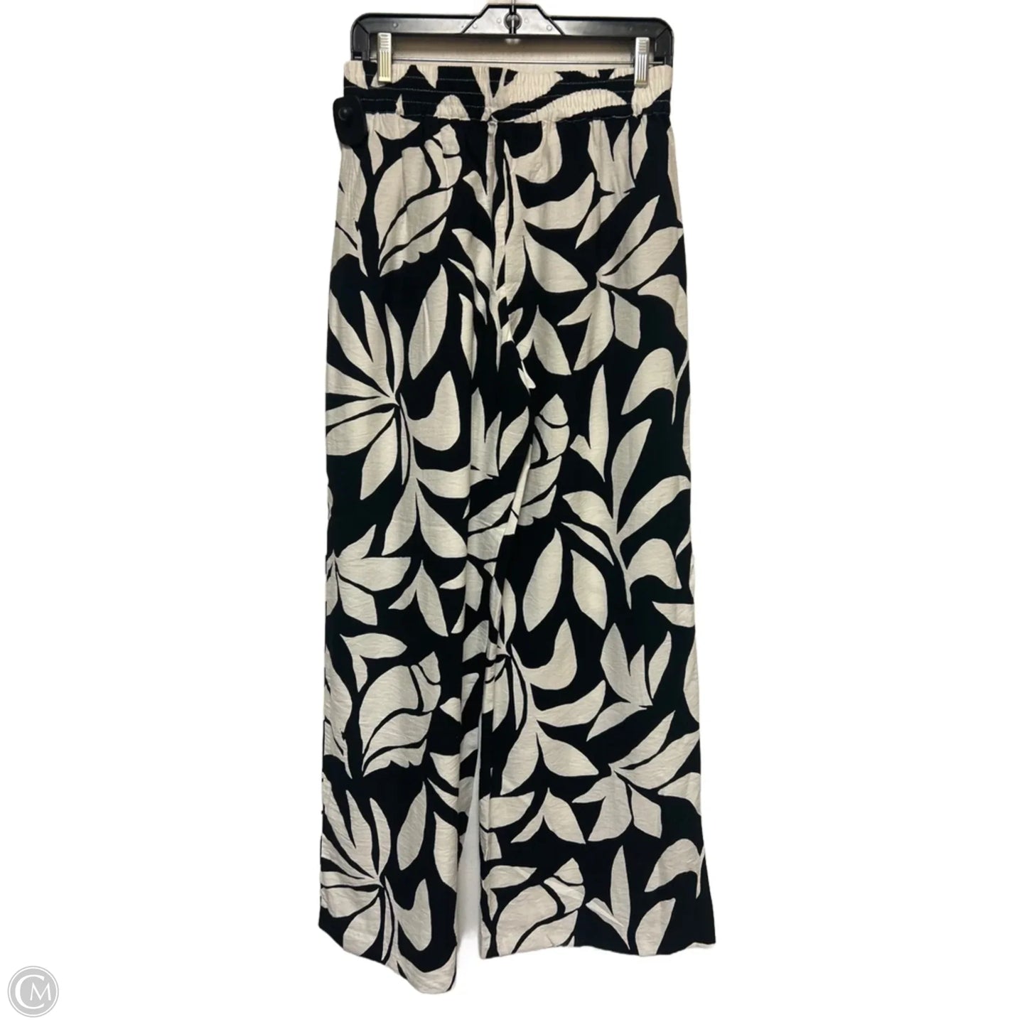 Pants Wide Leg By Vince Camuto In Black & White, Size: 6