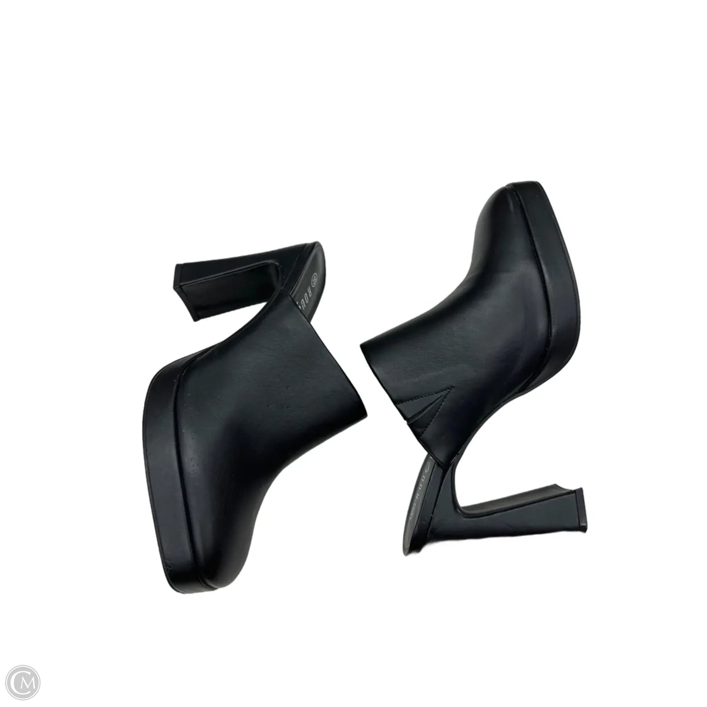 Shoes Heels Block By Rouge In Black, Size: 10
