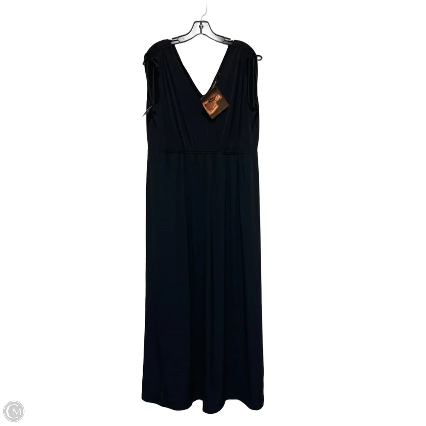 Dress Casual Maxi By Iman Hsn In Black, Size: Xl