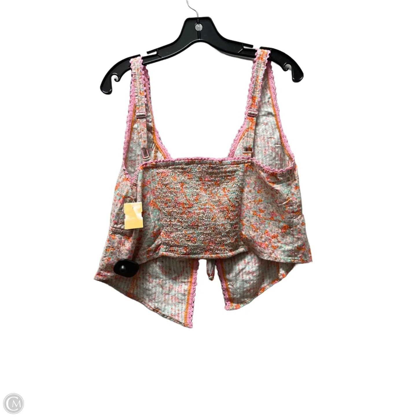 Top Sleeveless By American Eagle In Floral Print, Size: Xl