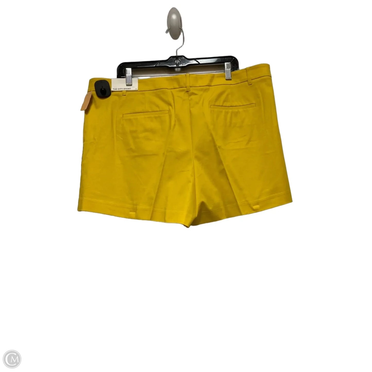 Shorts By Ann Taylor In Yellow, Size: 18