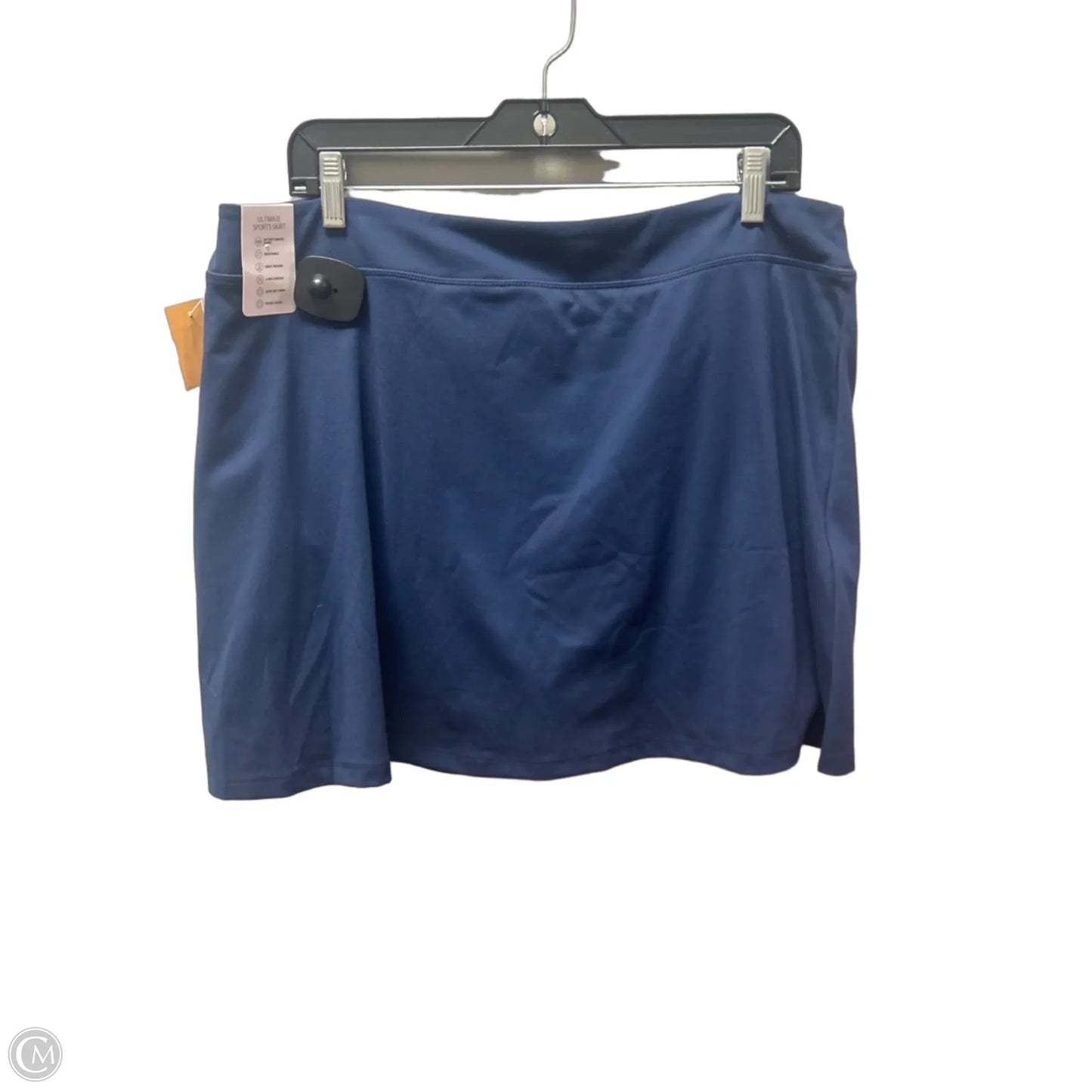 Athletic Skirt By Pink In Navy, Size: Xxl