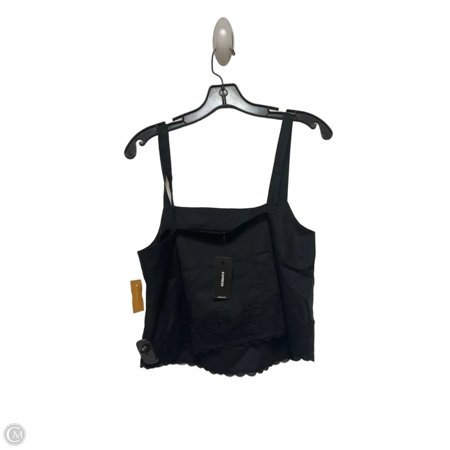 Top Sleeveless By Express In Black, Size: S
