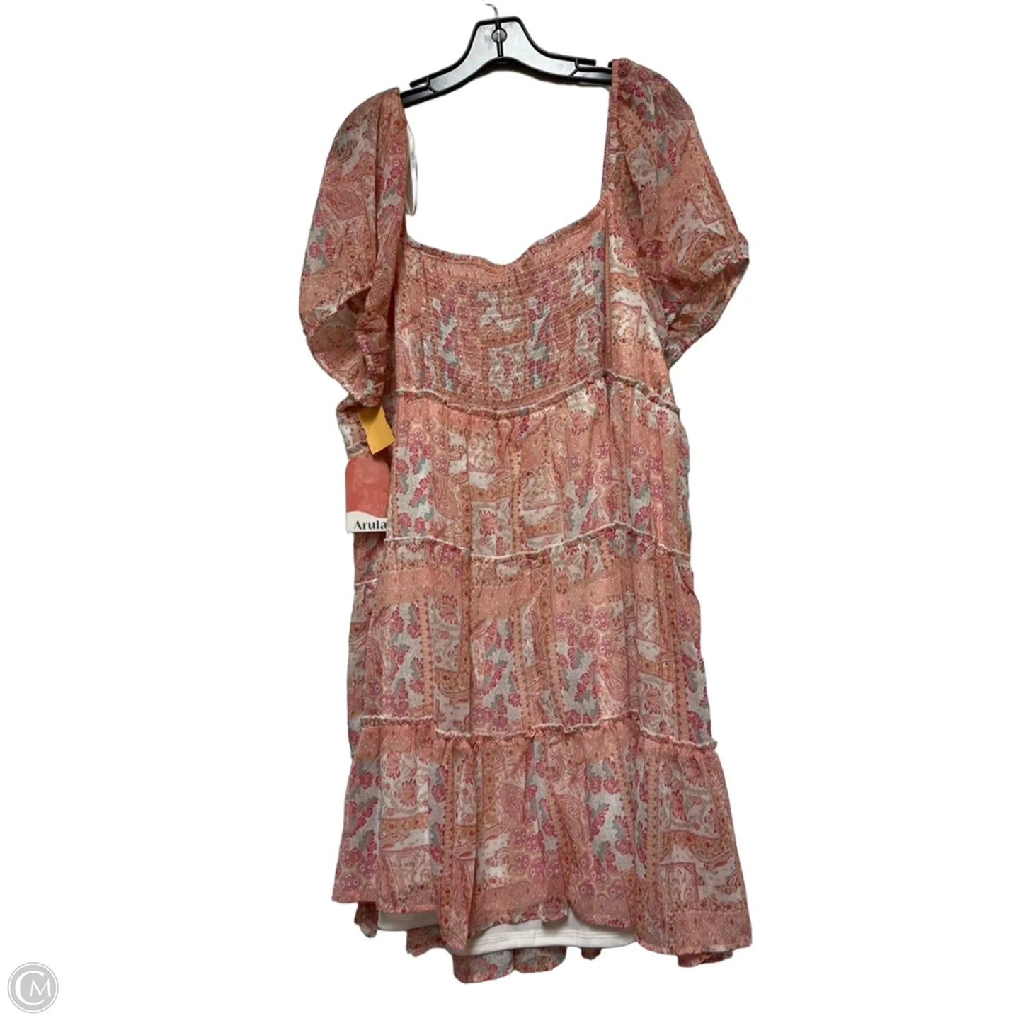 Dress Casual Short By Arula In Paisley Print, Size: 2x