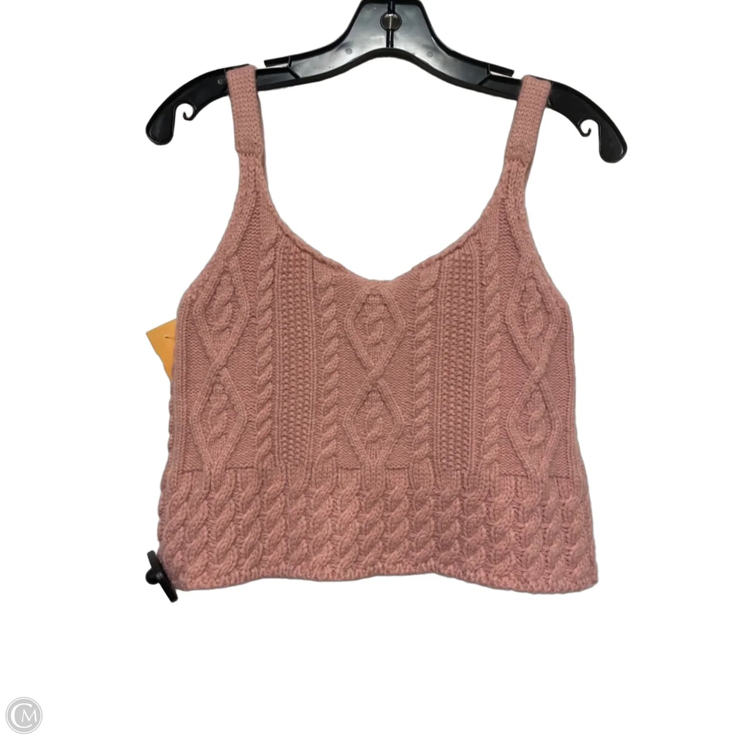 Top Sleeveless By Clothes Mentor In Pink, Size: L
